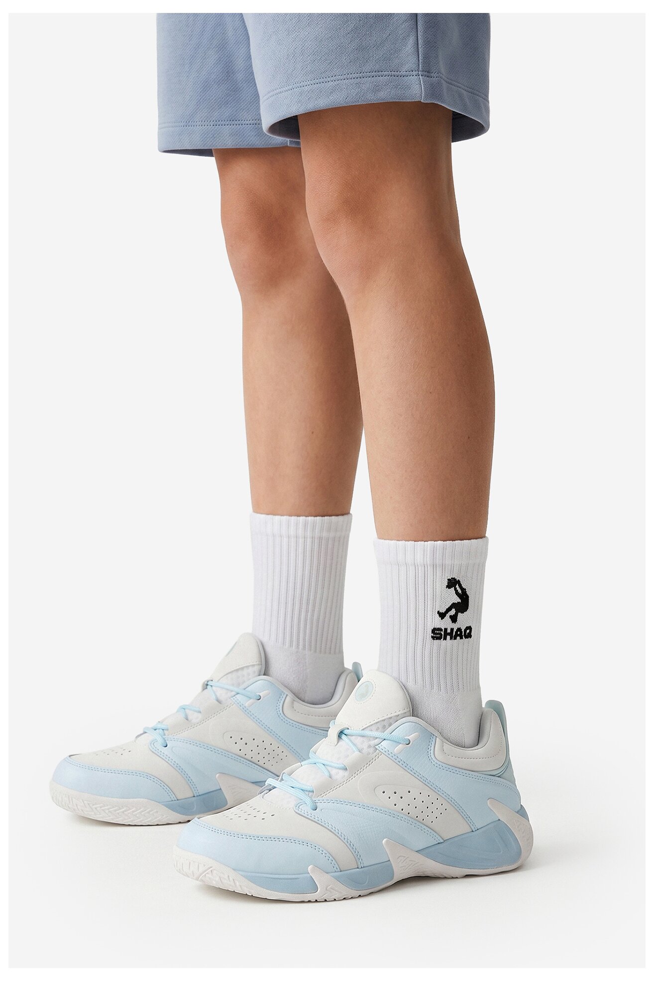 Кросівки спортивні SHAQ CEO-DEVASTATOR LOW AQ95037B-LW ГОЛУБИЙ