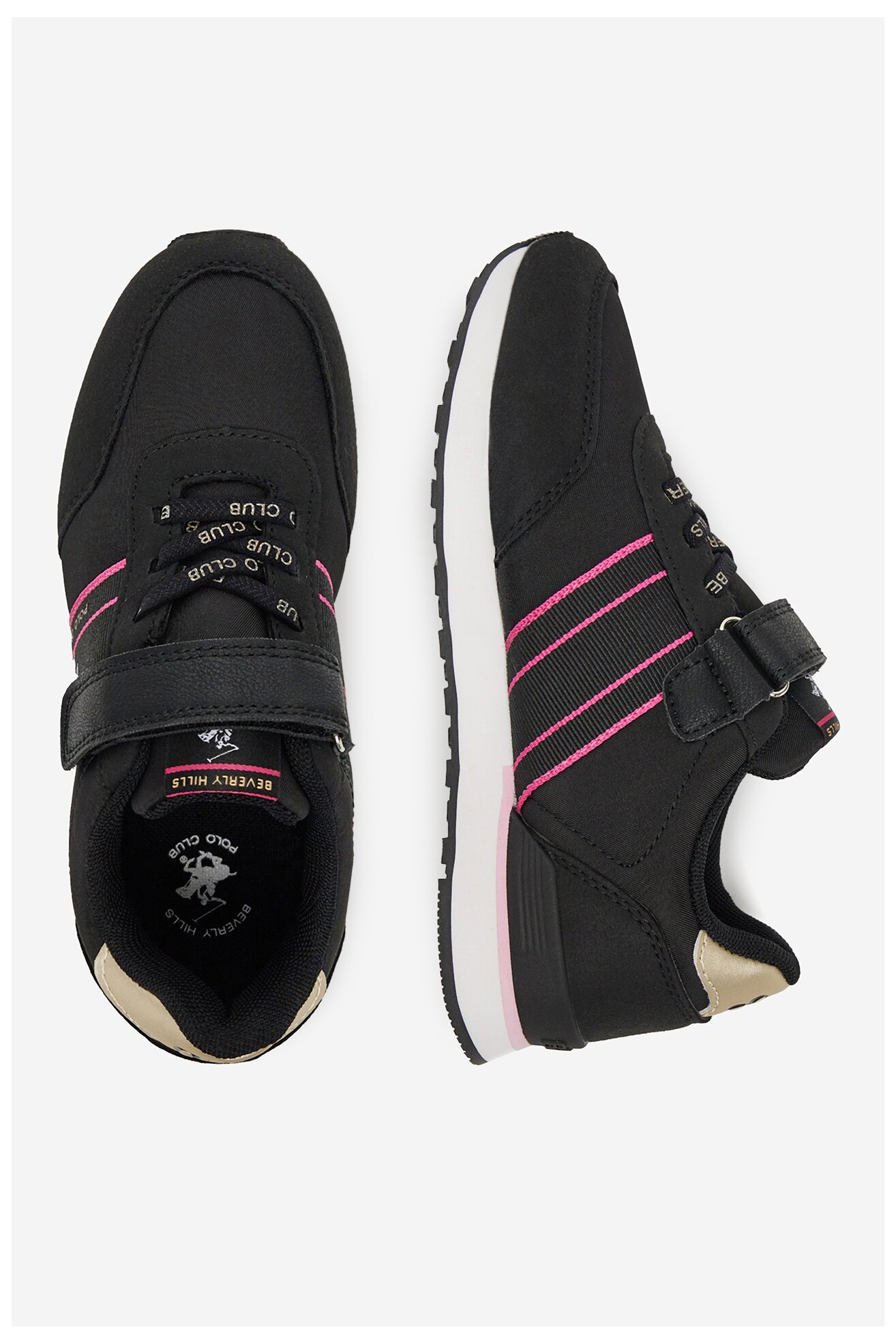 Sneakerși Beverly Hills Polo Club CP23-V9-240081(DZ) NEGRU