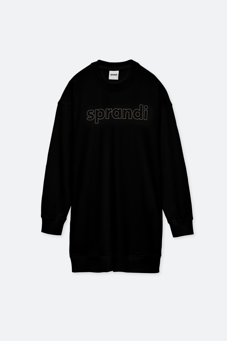 
                Sprandi - Sukienka dzianinowa czarna - 2230020926662