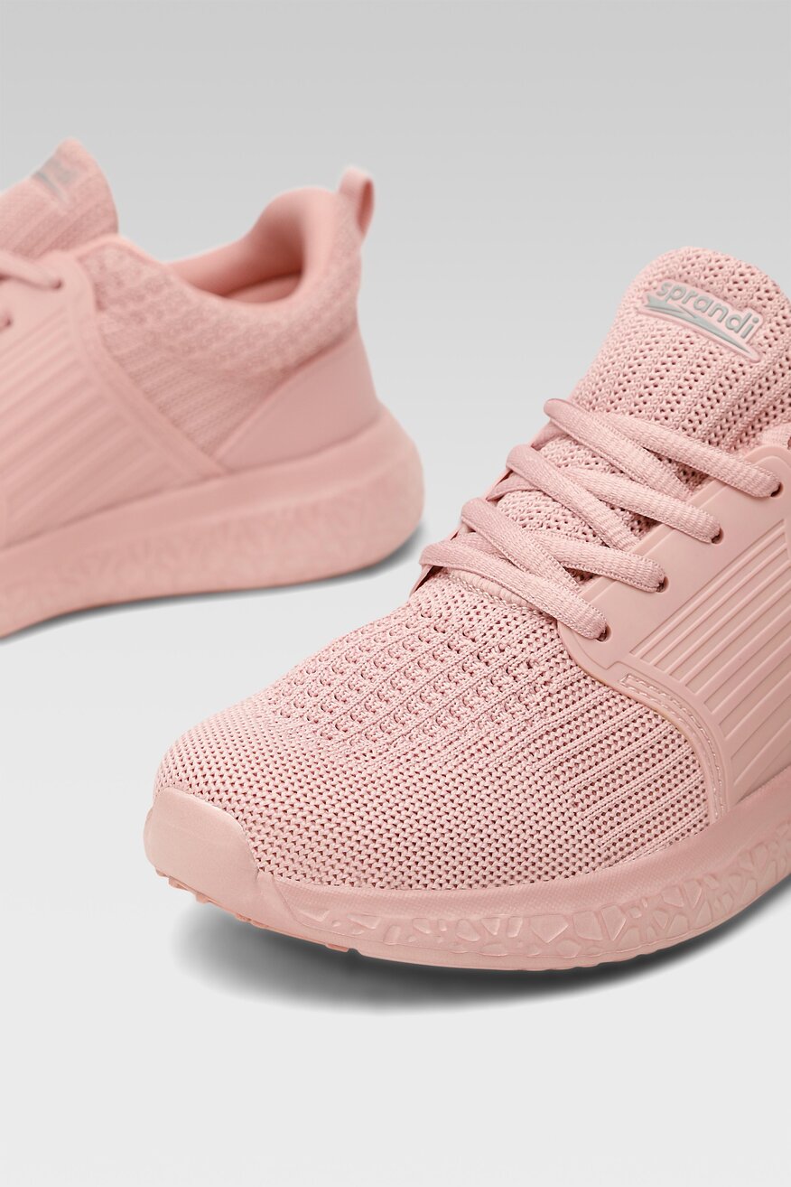 
                Sprandi - Obuwie sportowe różowe sznurowane - 5903698950839