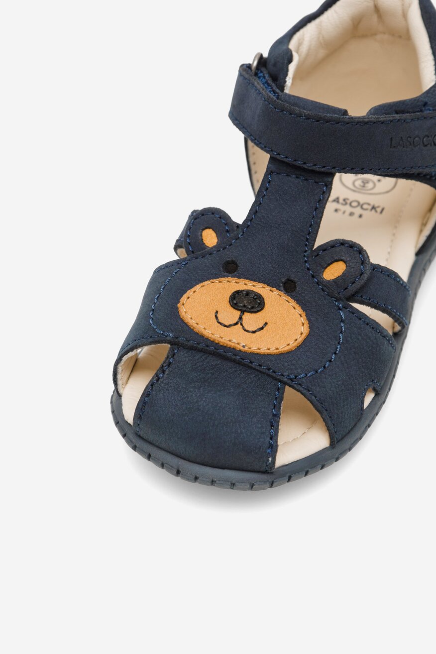 Lasocki Kids - Sandały skórzane - 5905588443490