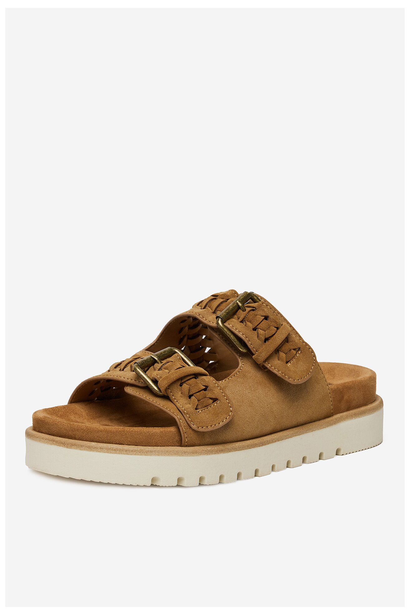 Klapki Mustang 1461-711 Brązowy jasny