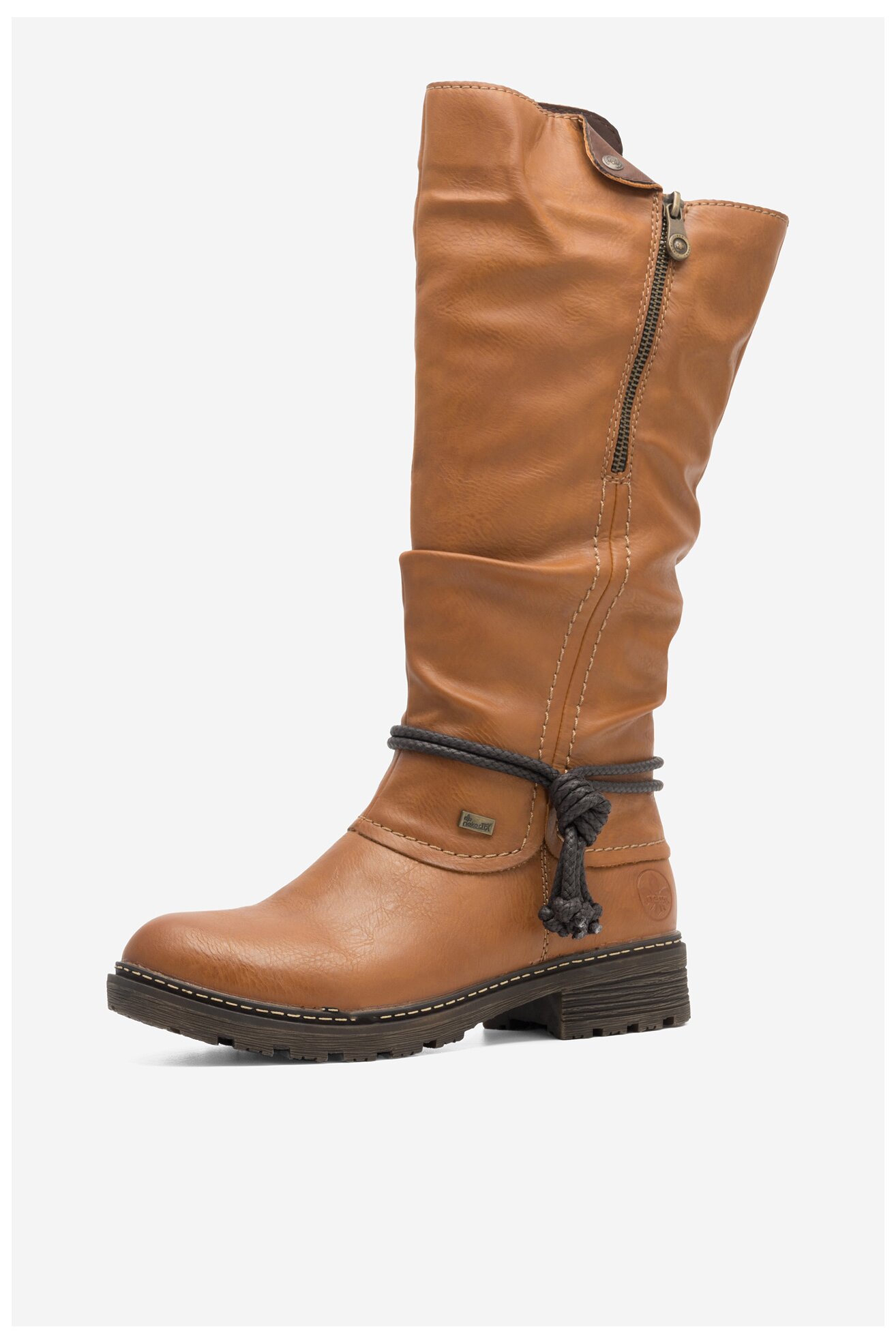 Kozaki Rieker Z4758-24 Brązowy jasny