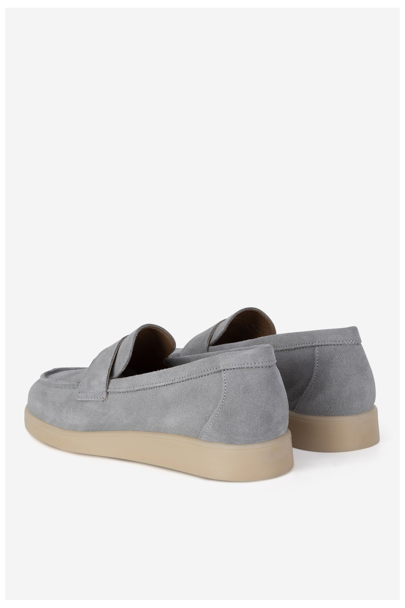 Mokasyn Gino Rossi ELIA-E25-26281 Szary jasny