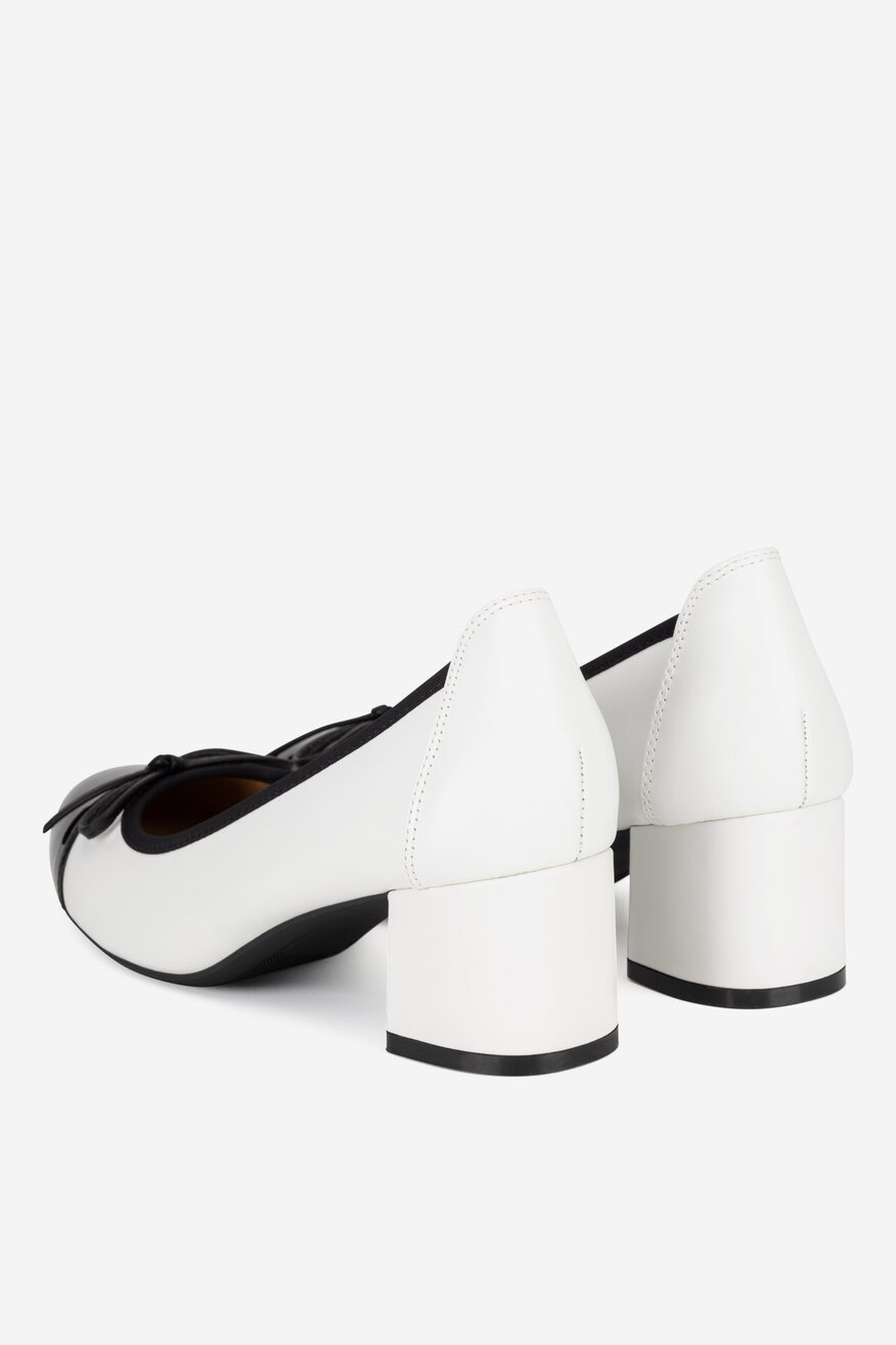 Pantofi cu toc Lasocki ALB - 5903698116747