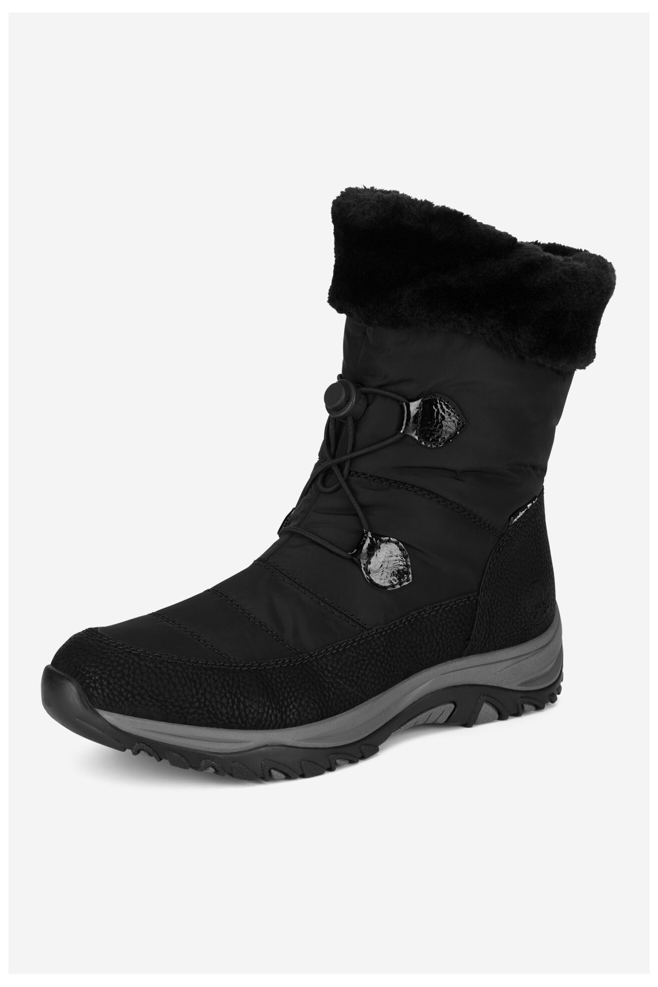 Botki Rieker M9683-00 Czarny