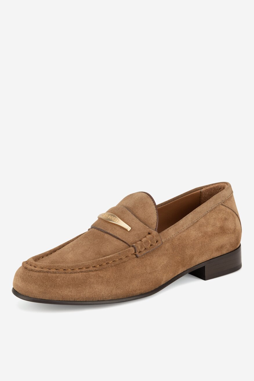 
                Gino Rossi - Loafersy zamszowe - 5904862880563