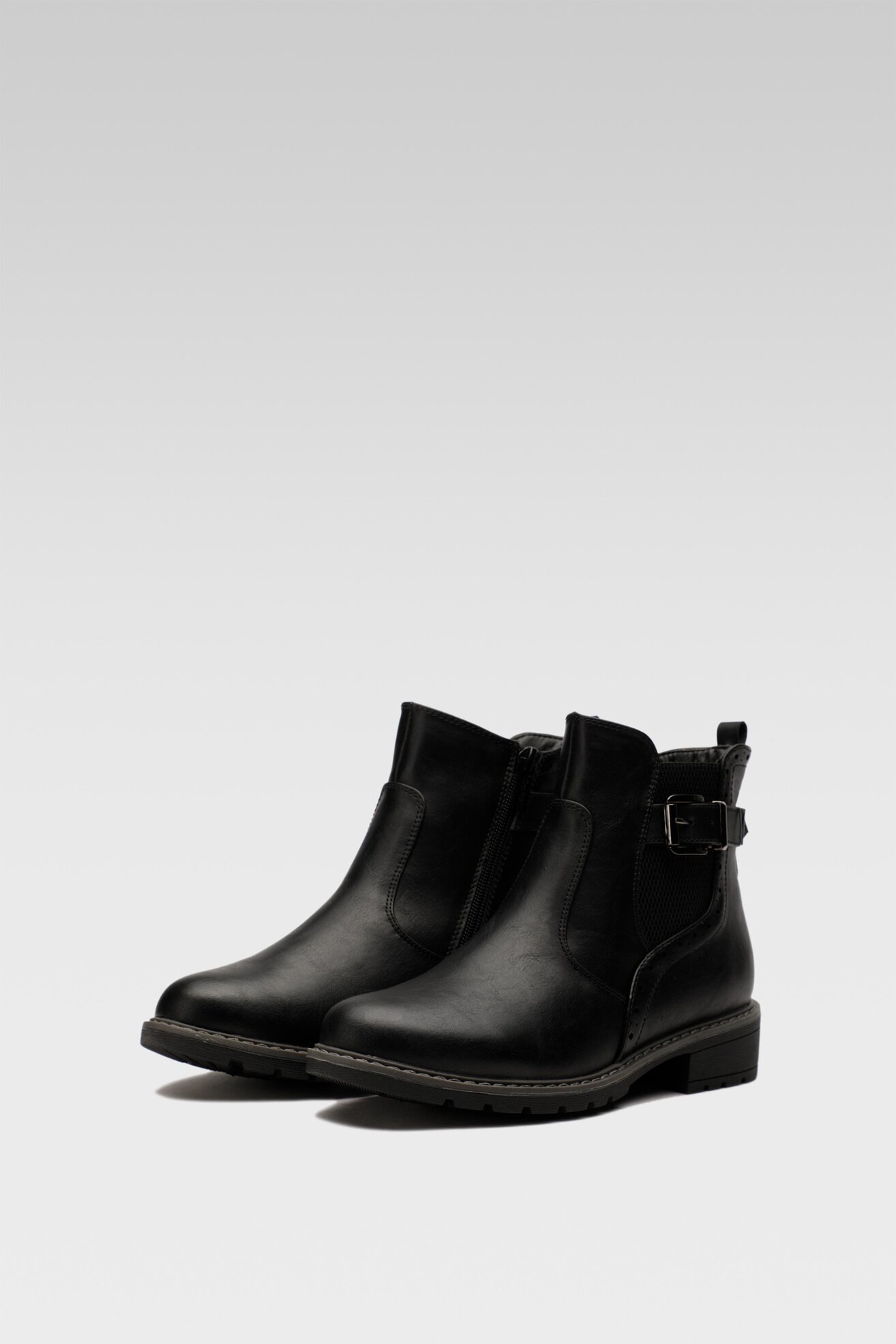 Botki Clara Barson WYL3172-1 Czarny