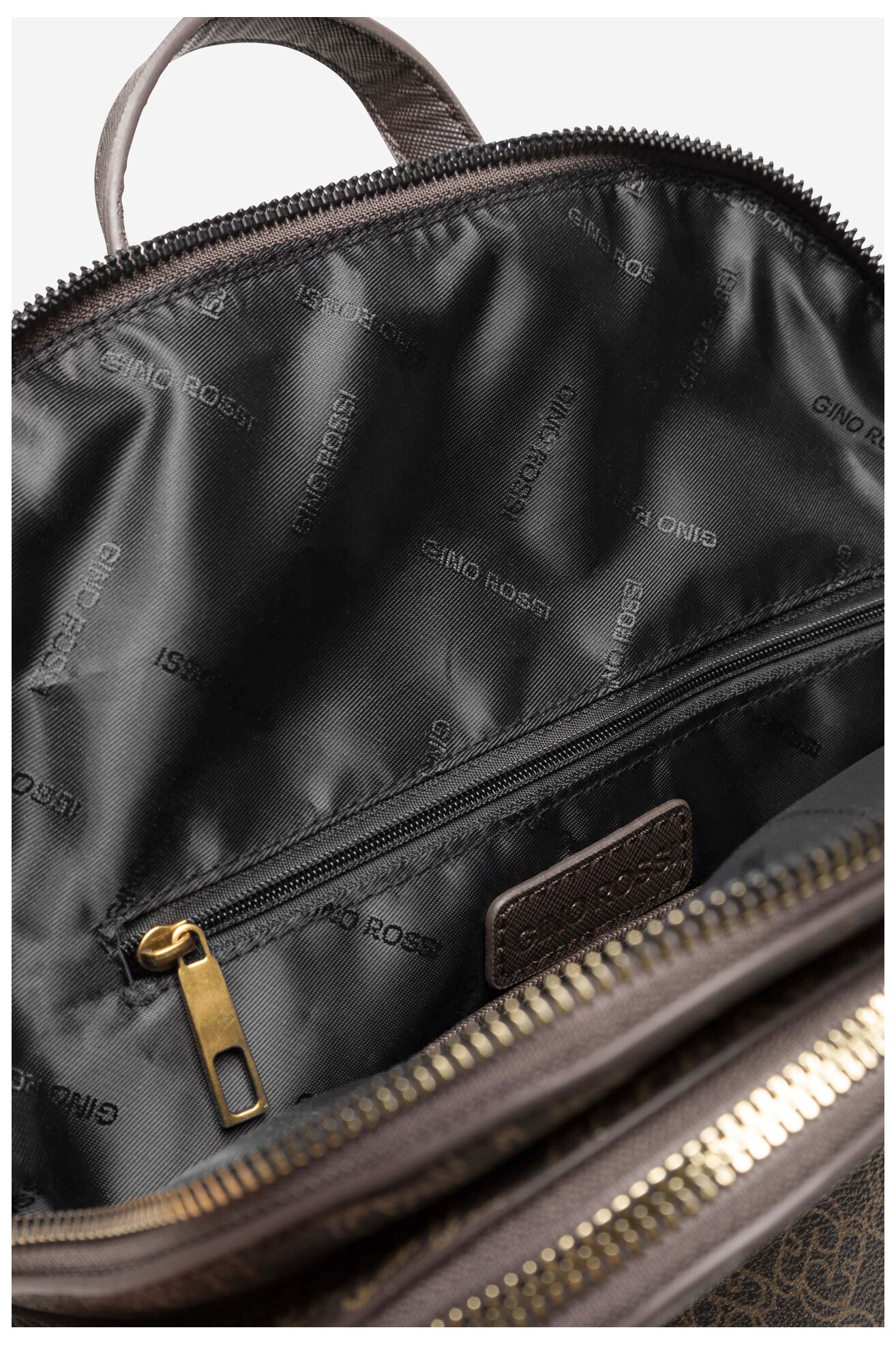 Plecak Gino Rossi TYLO-202 Brązowy ciemny