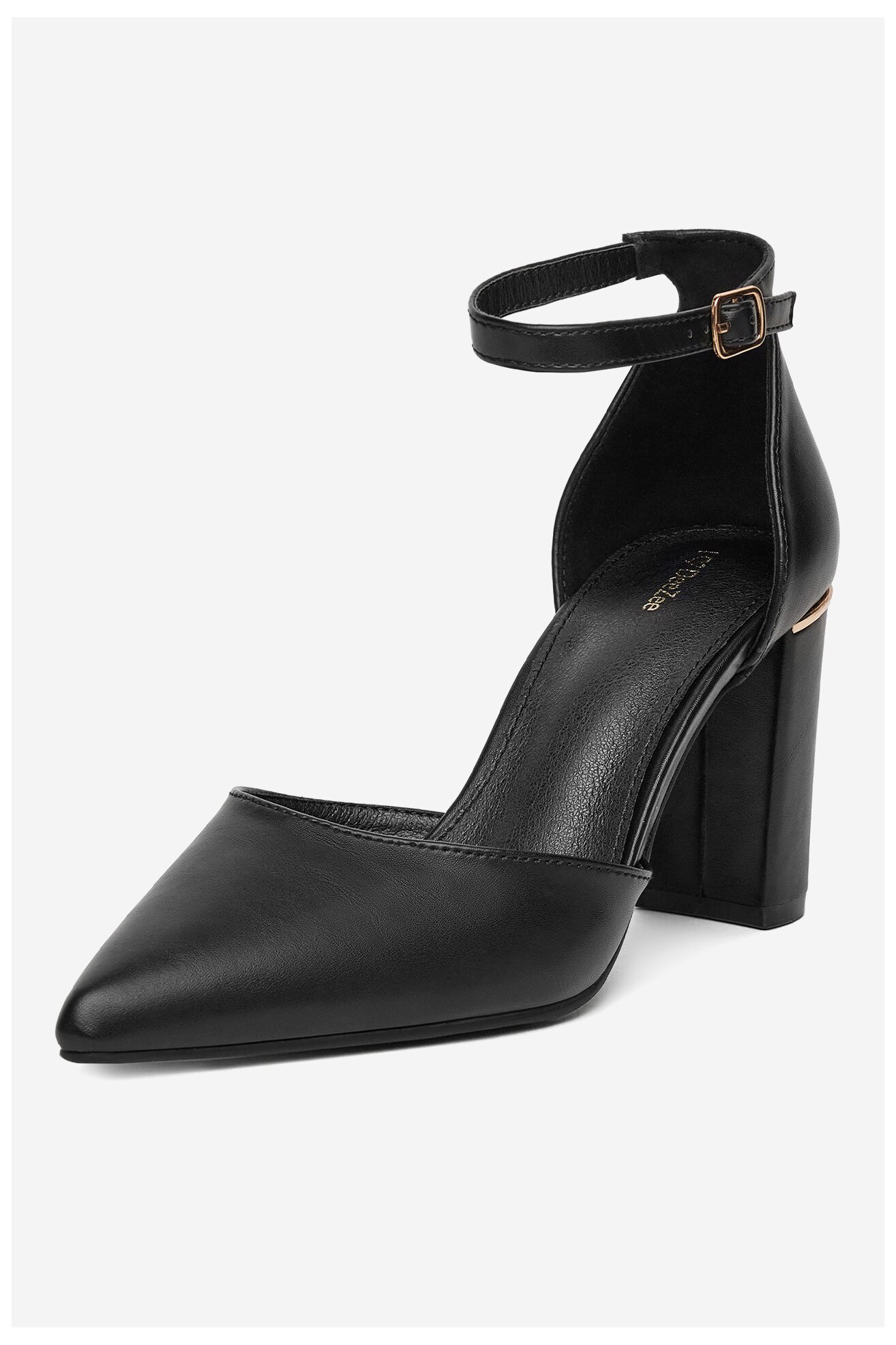 Czółenka DeeZee LWXH916-4 Czarny