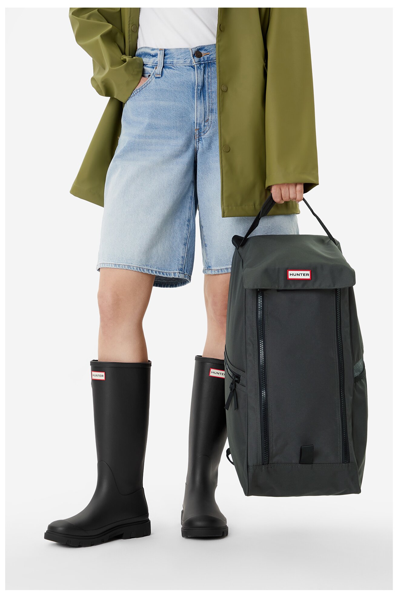 Рюкзак HUNTER UBZ4021UPA-DOV ТЕМНО-ОЛИВКОВИЙ