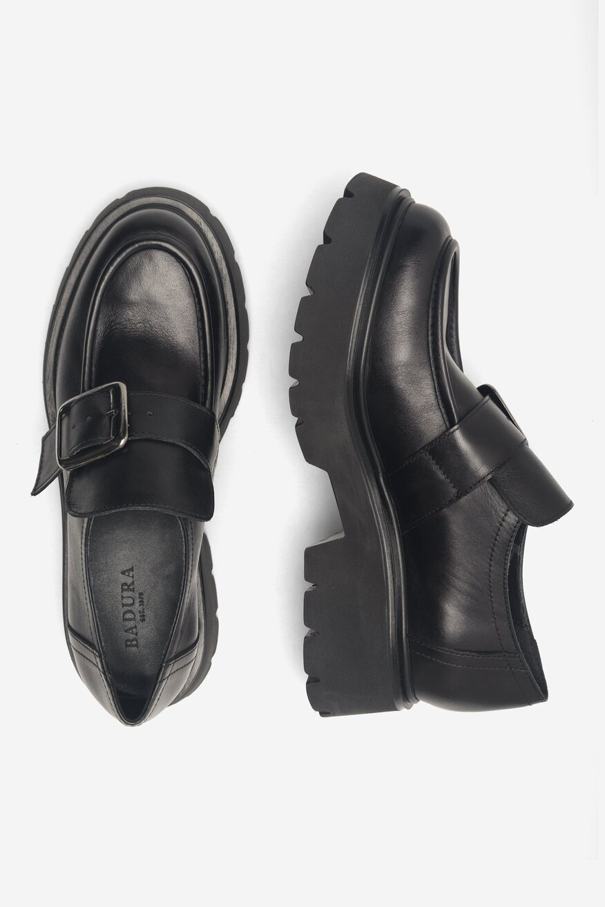 
                Badura - Loafersy skórzane - 5905588023876
