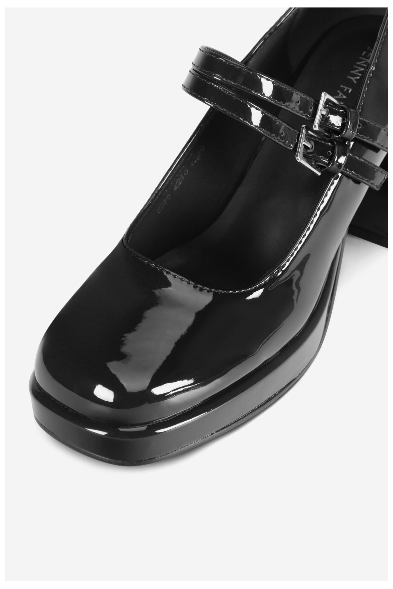 Елегантни обувки Jenny Fairy JY230928 ЧЕРЕН