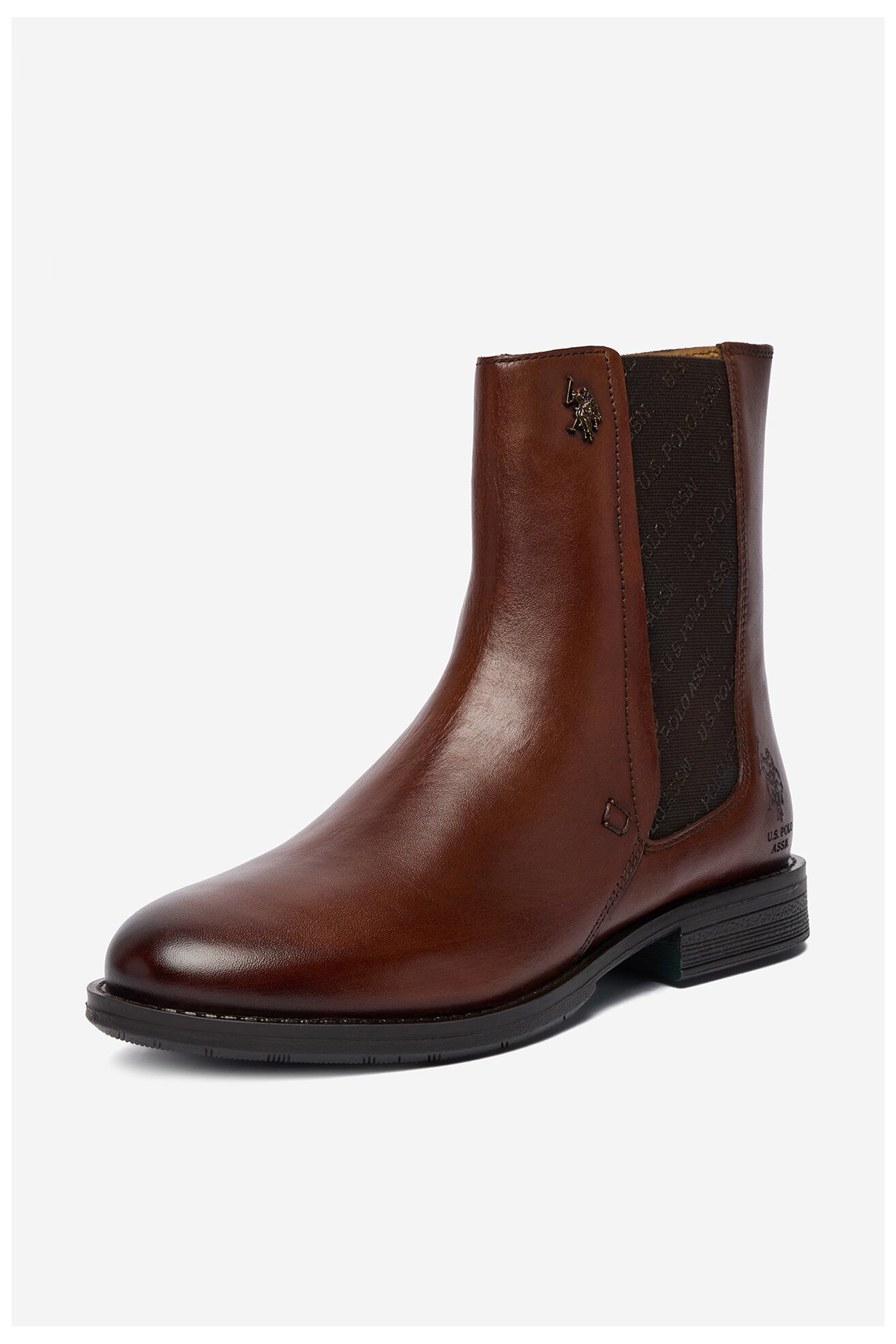 Botki U.S. POLO ASSN. CEO-INGRID002W/EL1 Brązowy