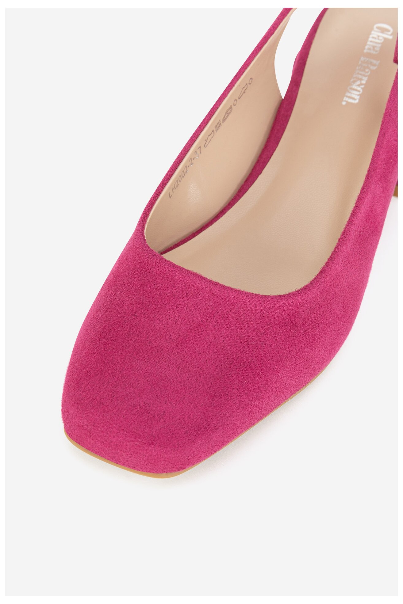 Lodičky Clara Barson LH2002-2 TMAVĚ RŮŽOVÁ