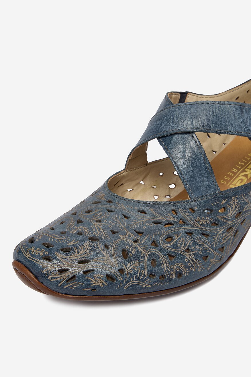 
                Rieker - Półbuty skórzane - 2230092743440