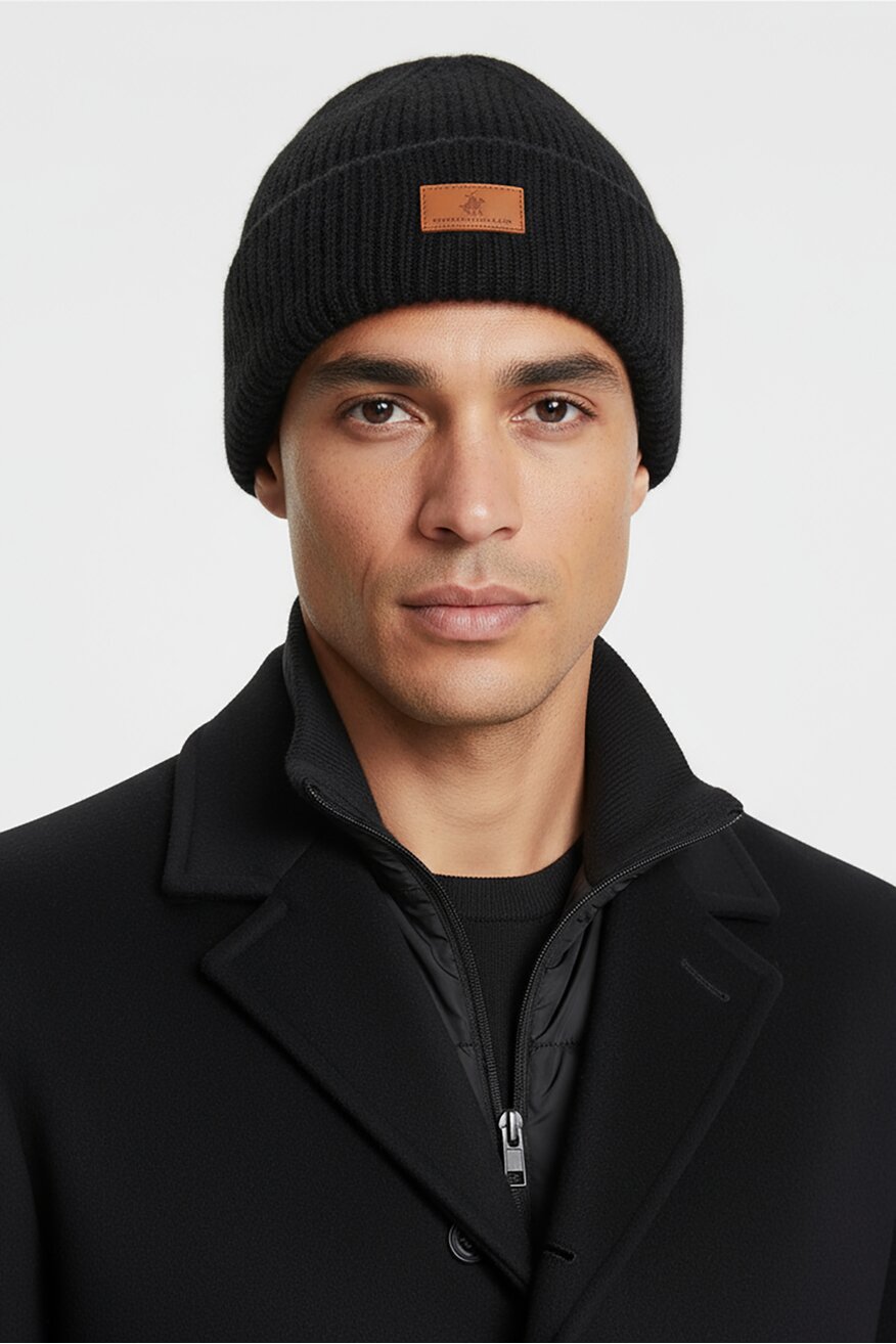 
                        Muška kapa Beverly Hills Polo Club CEO-BHPC-M3-001-AW25 CRNA - 5906751366851