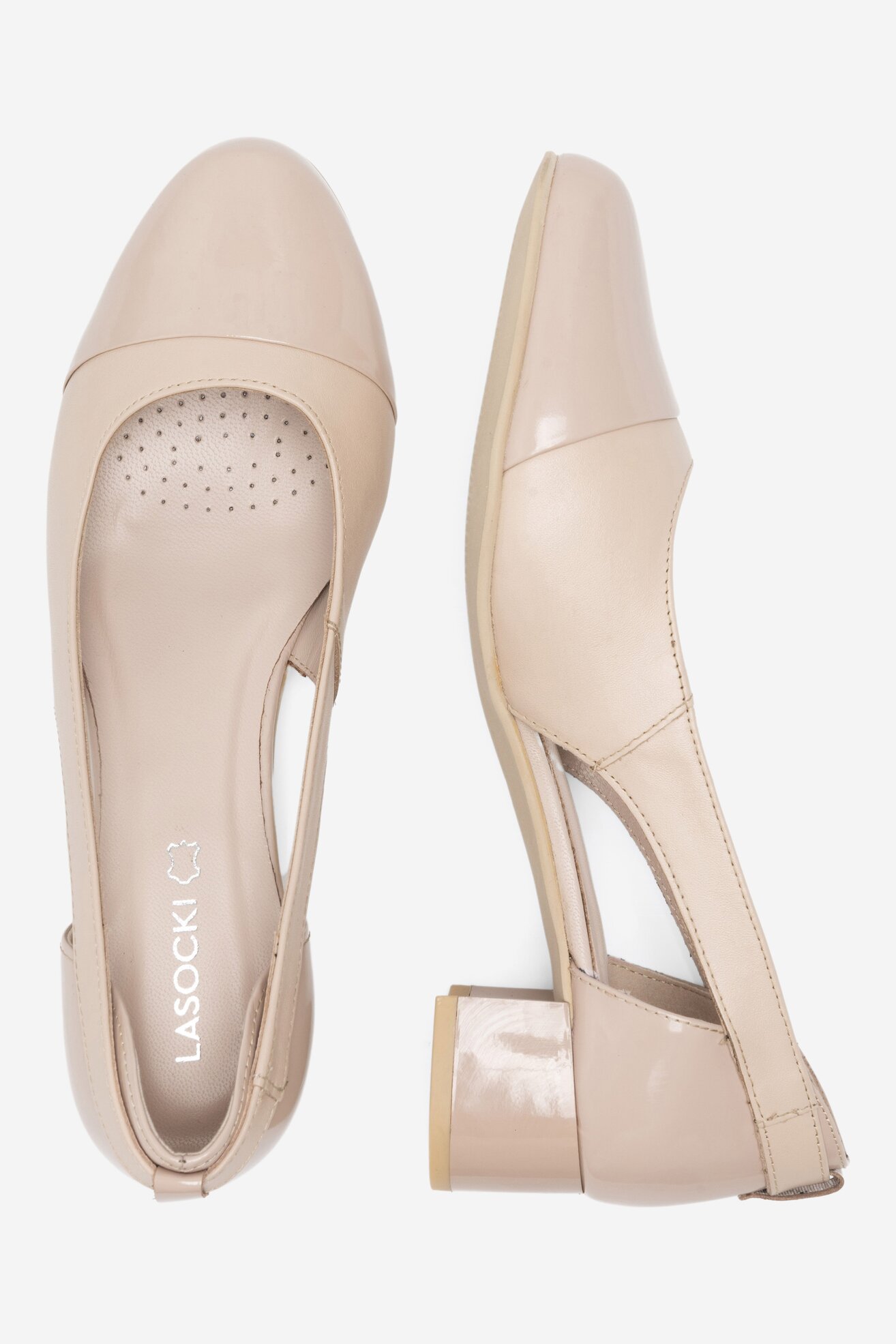 Körömcipő Lasocki WB-3064-07 BÉZS