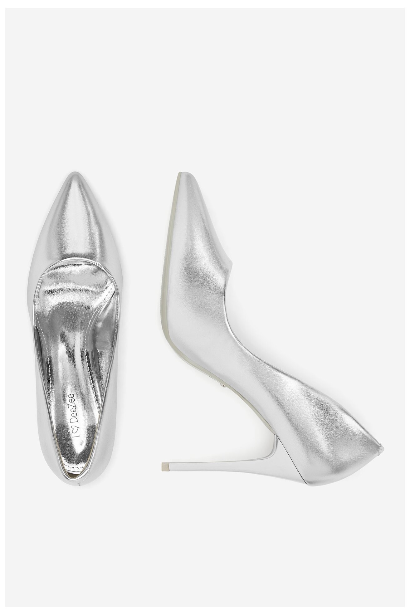 Körömcipő DeeZee E396 EZÜST