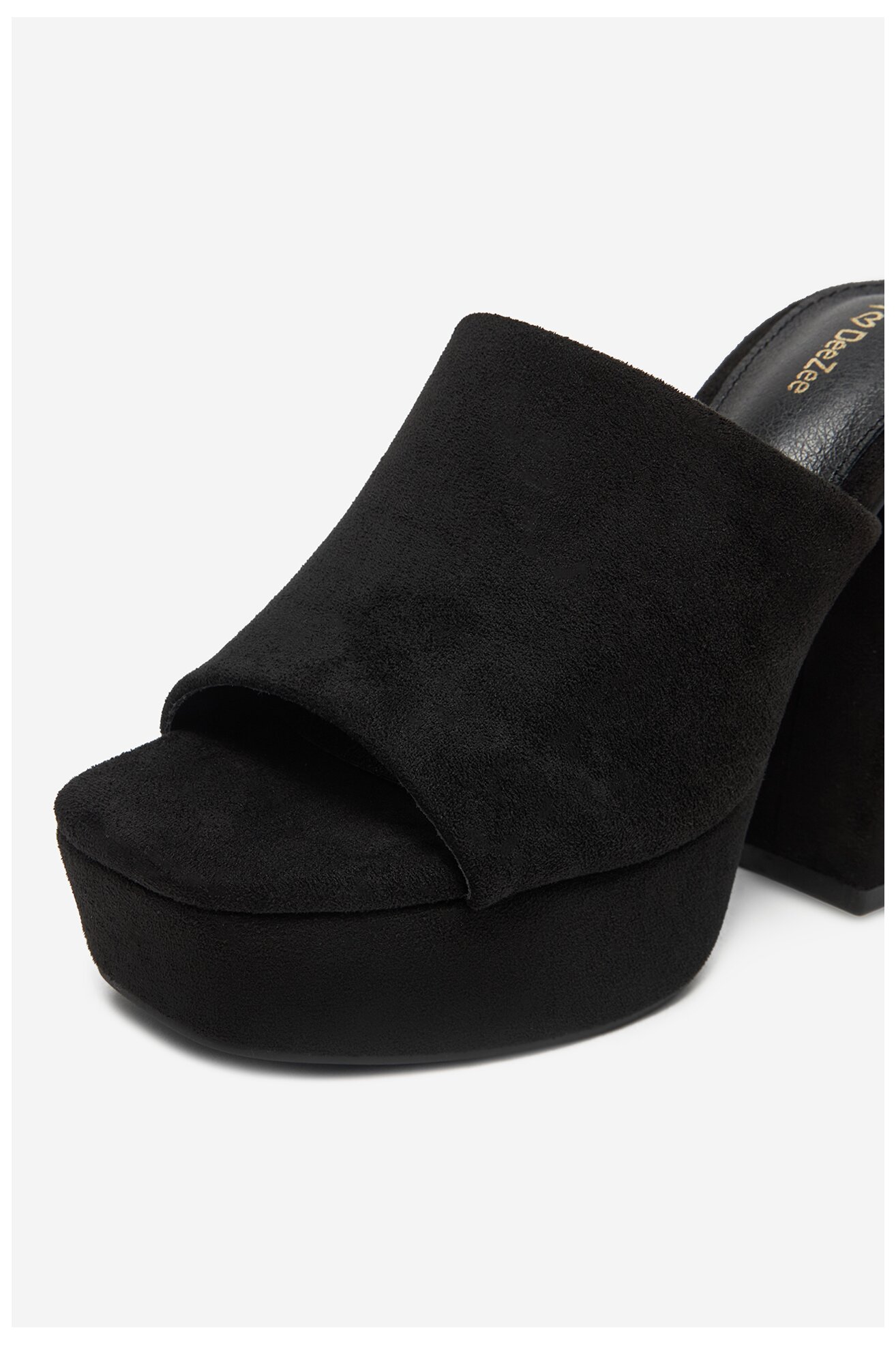 Șlapi DeeZee F7979-1 NEGRU