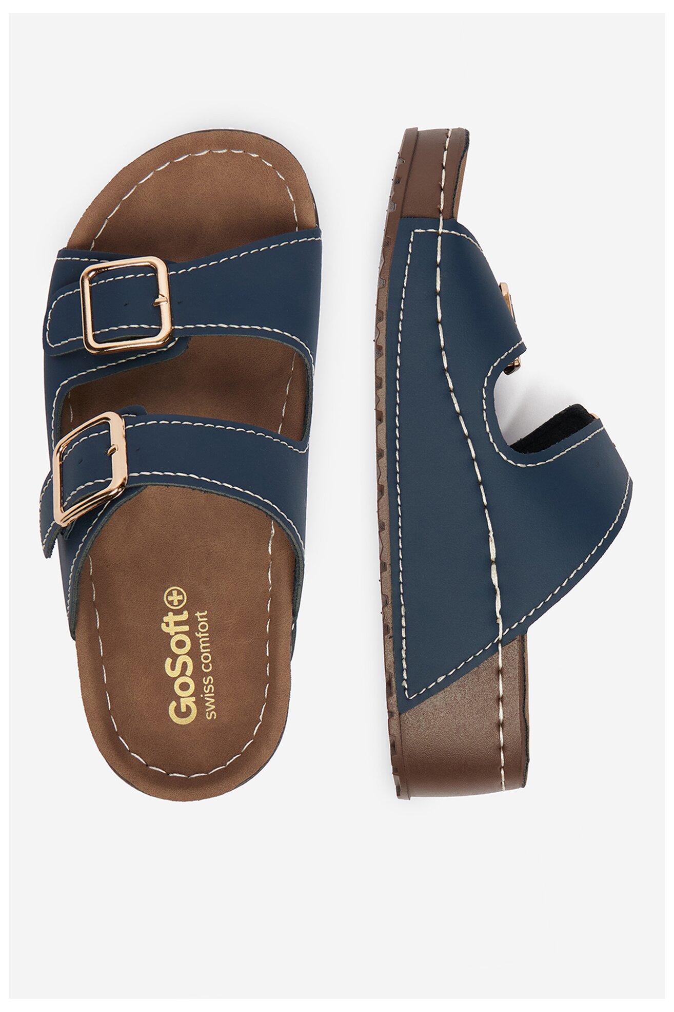 Шльопанець Go Soft CEO-W21202 ТЕМНО-СИНІЙ