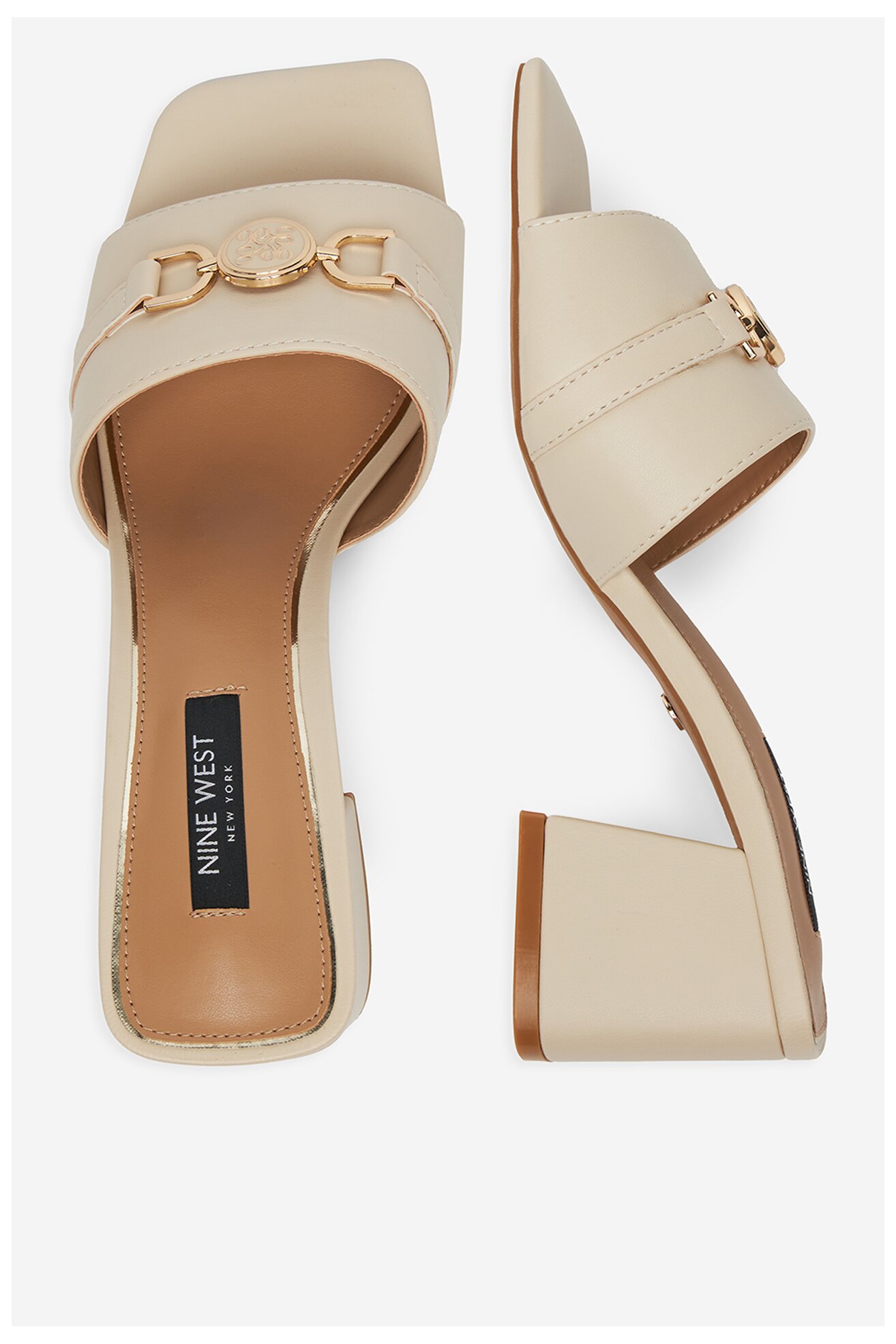 Șlapi NINE WEST R25SS04465 BEJ DESCHIS