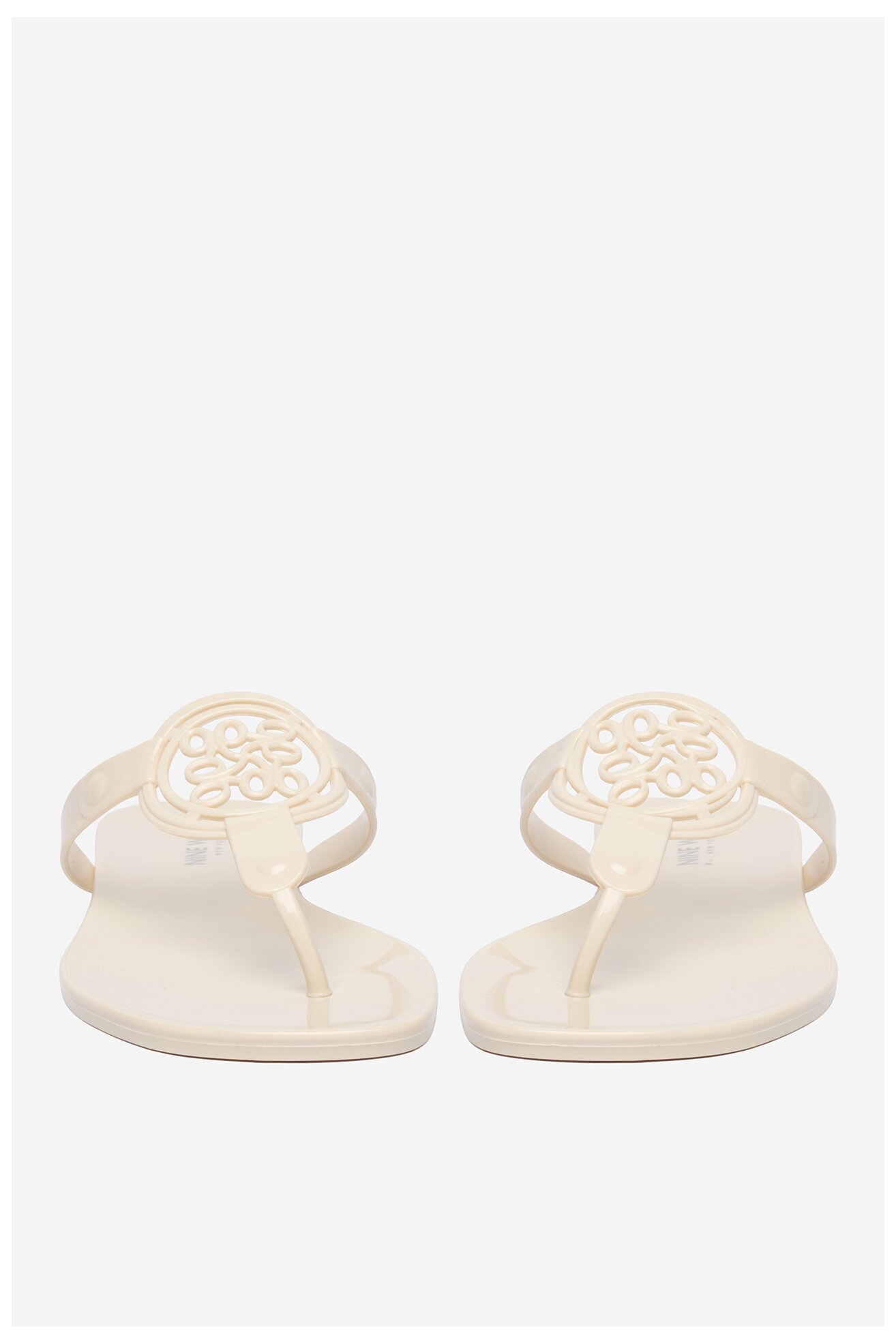 Klapki NINE WEST CEO-CT0906-1 Kremowy