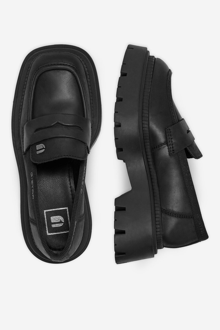 G-STAR RAW - Loafersy skórzane - 5906751395288