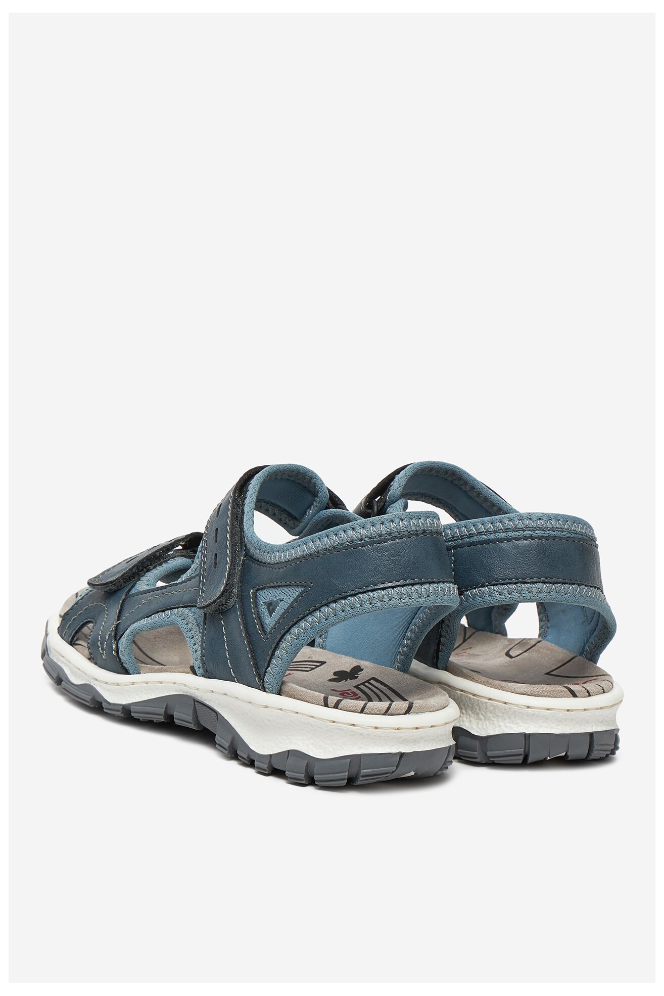 Sandały Rieker CEO-68866-12 Niebieski