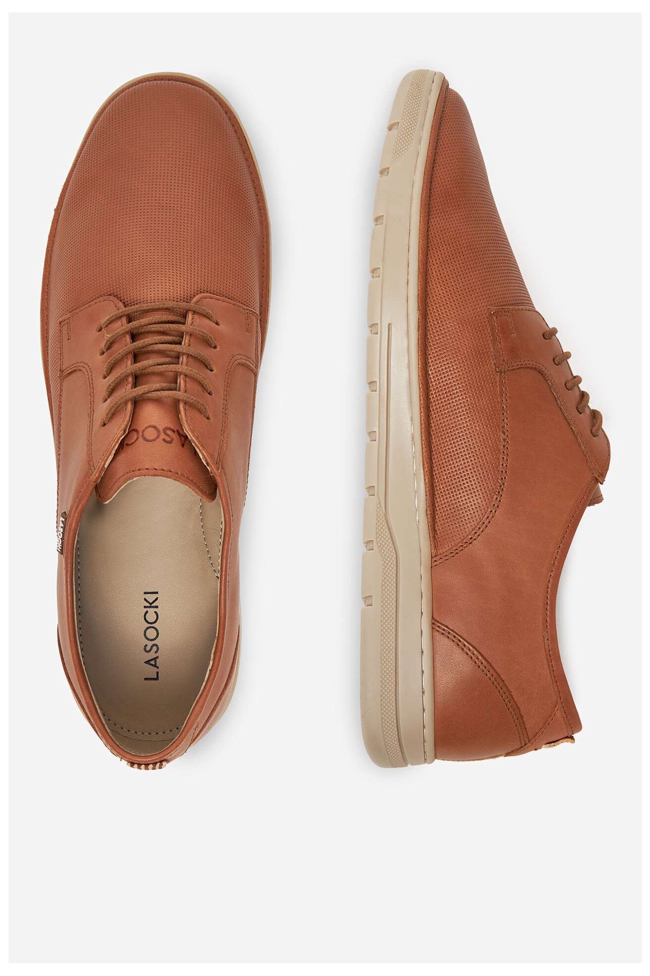 Półbuty Lasocki CALGARY-02 MI24 Camel