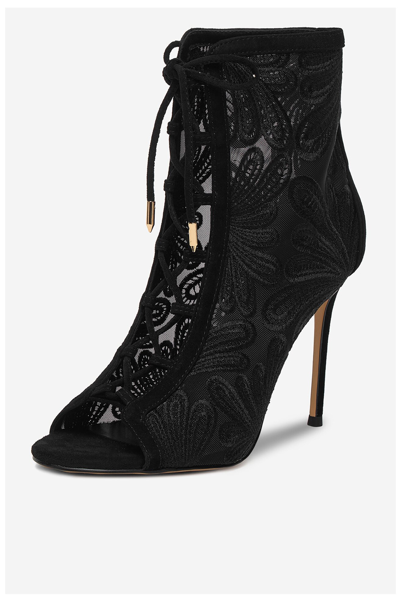 Ботильйони EVA MINGE EO-SASHA-LT18006-205 ЧОРНИЙ