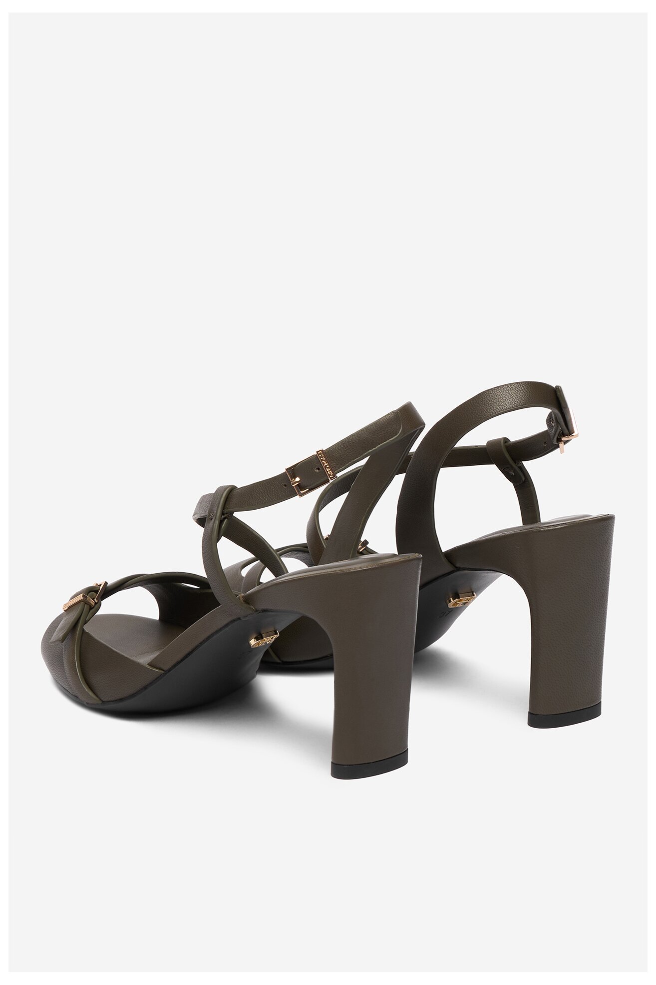 Sandały Gino Rossi EO-GL15-986-1 Zielony ciemny