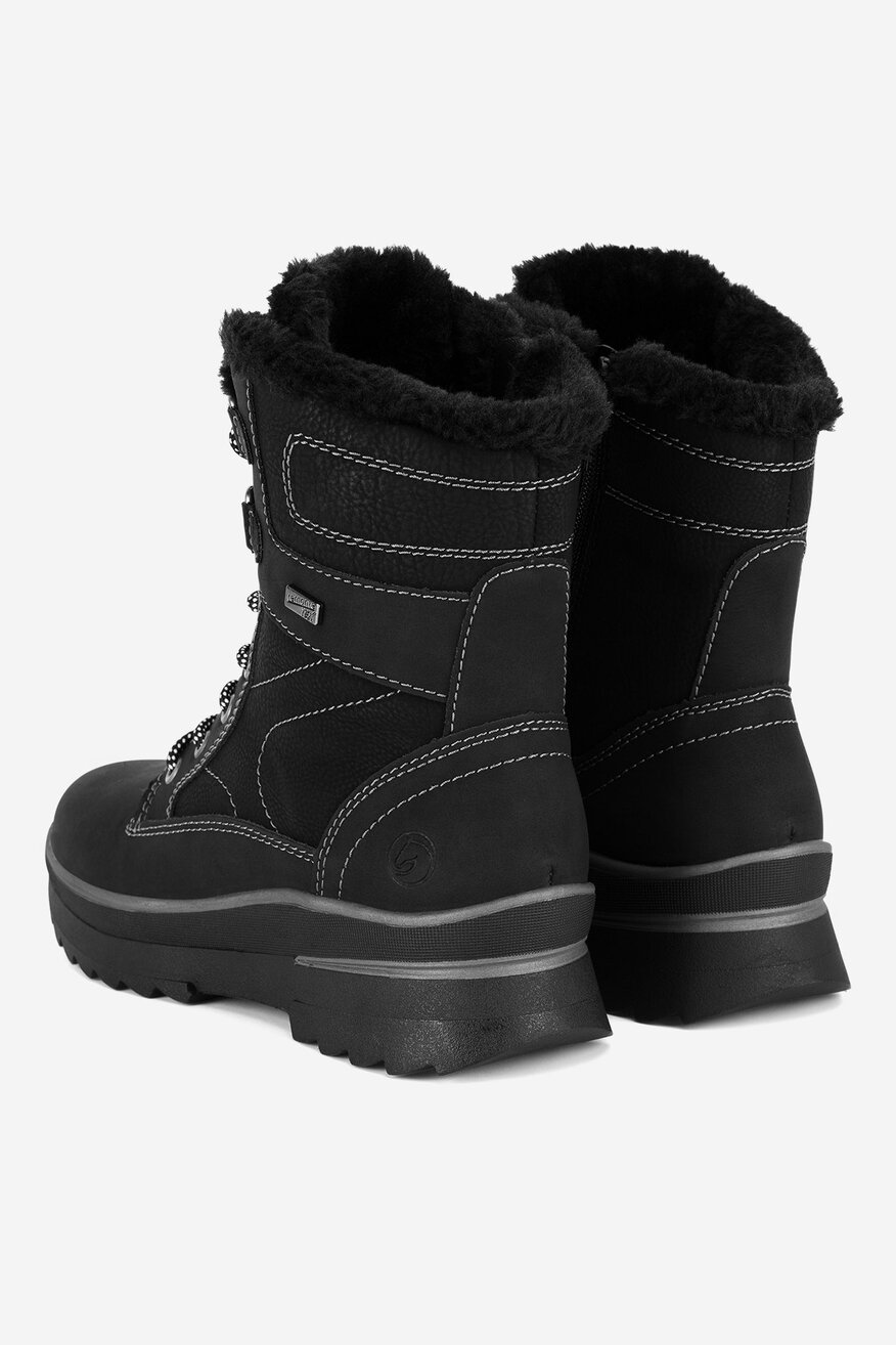 Remonte - Trzewiki skórzane ocieplane - 2230068914713