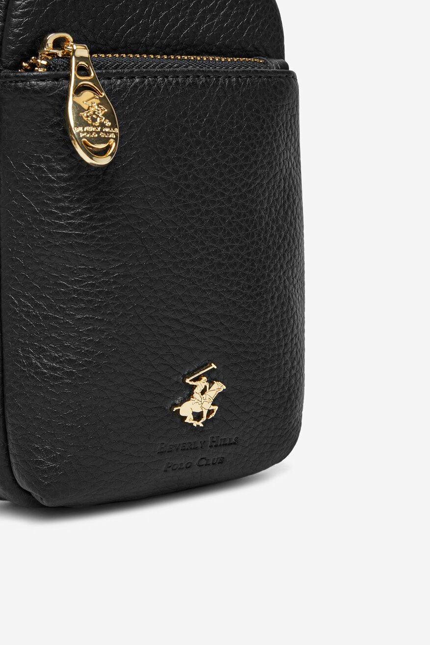 Kézitáska Beverly Hills Polo Club FEKETE - 5906751252604