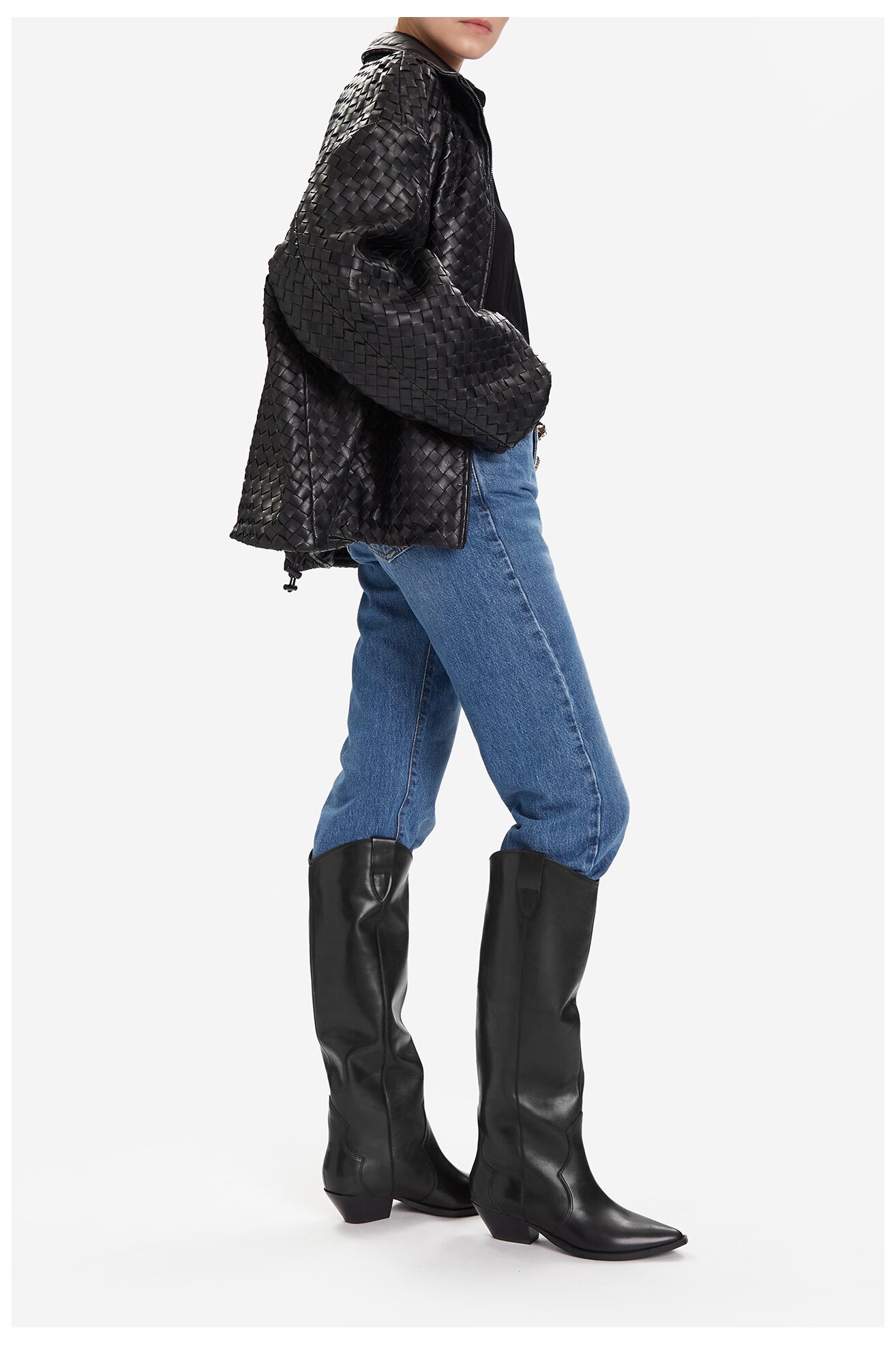 Cizme Badura EO-V365-206-1 NEGRU