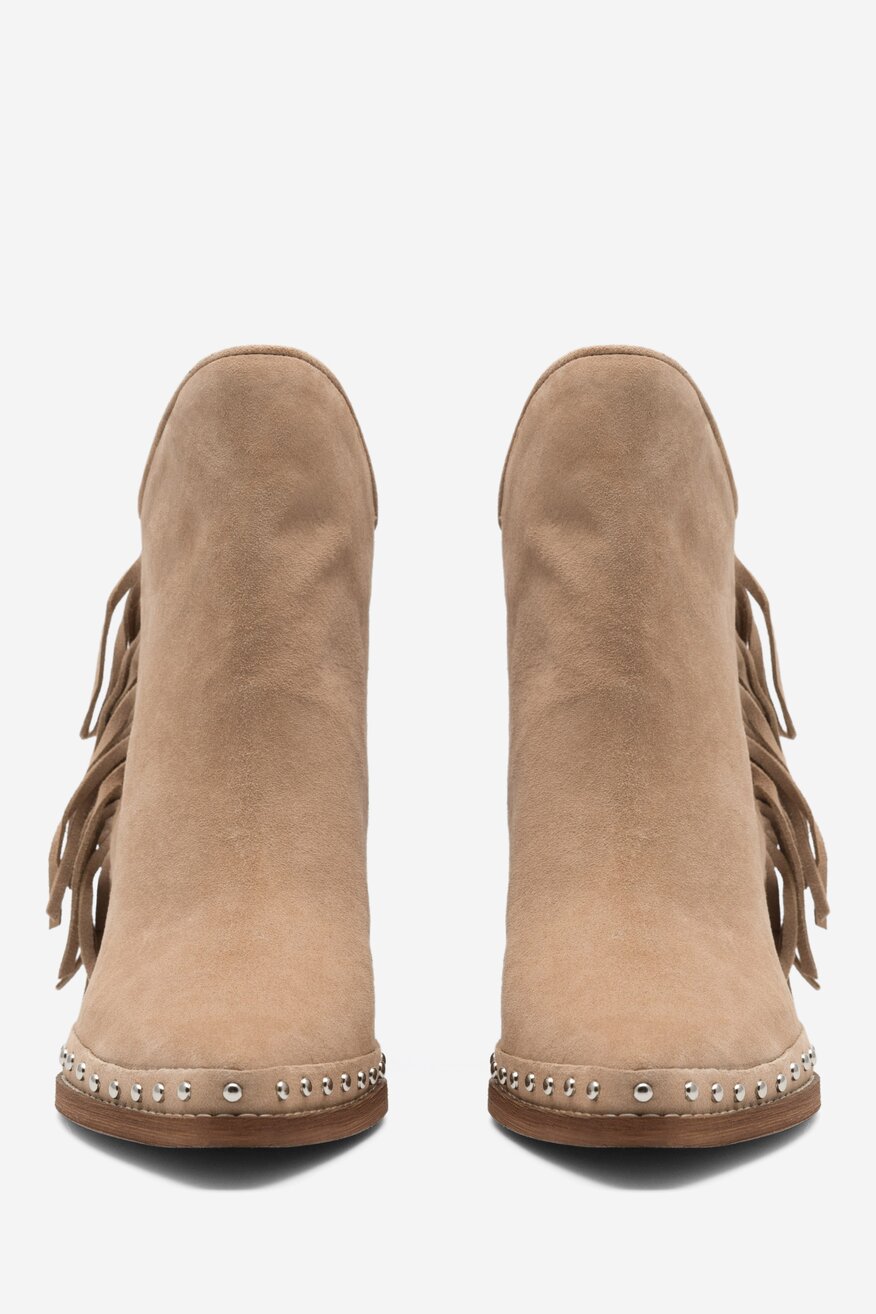 Kotníková obuv SAM EDELMAN KRÉMOVÁ - 2230042242733