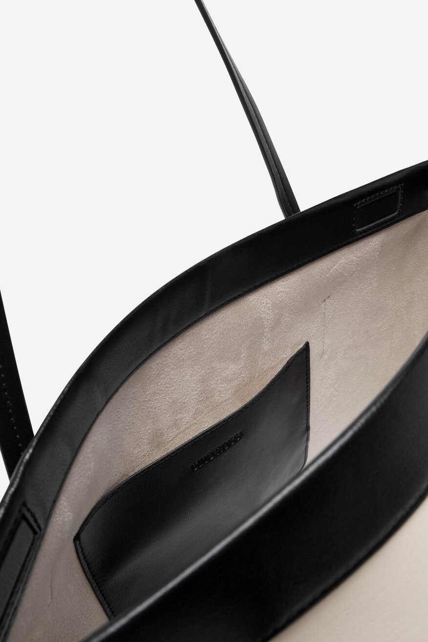 Gino Rossi - Duża torebka shopper skórzana - 5905588539926