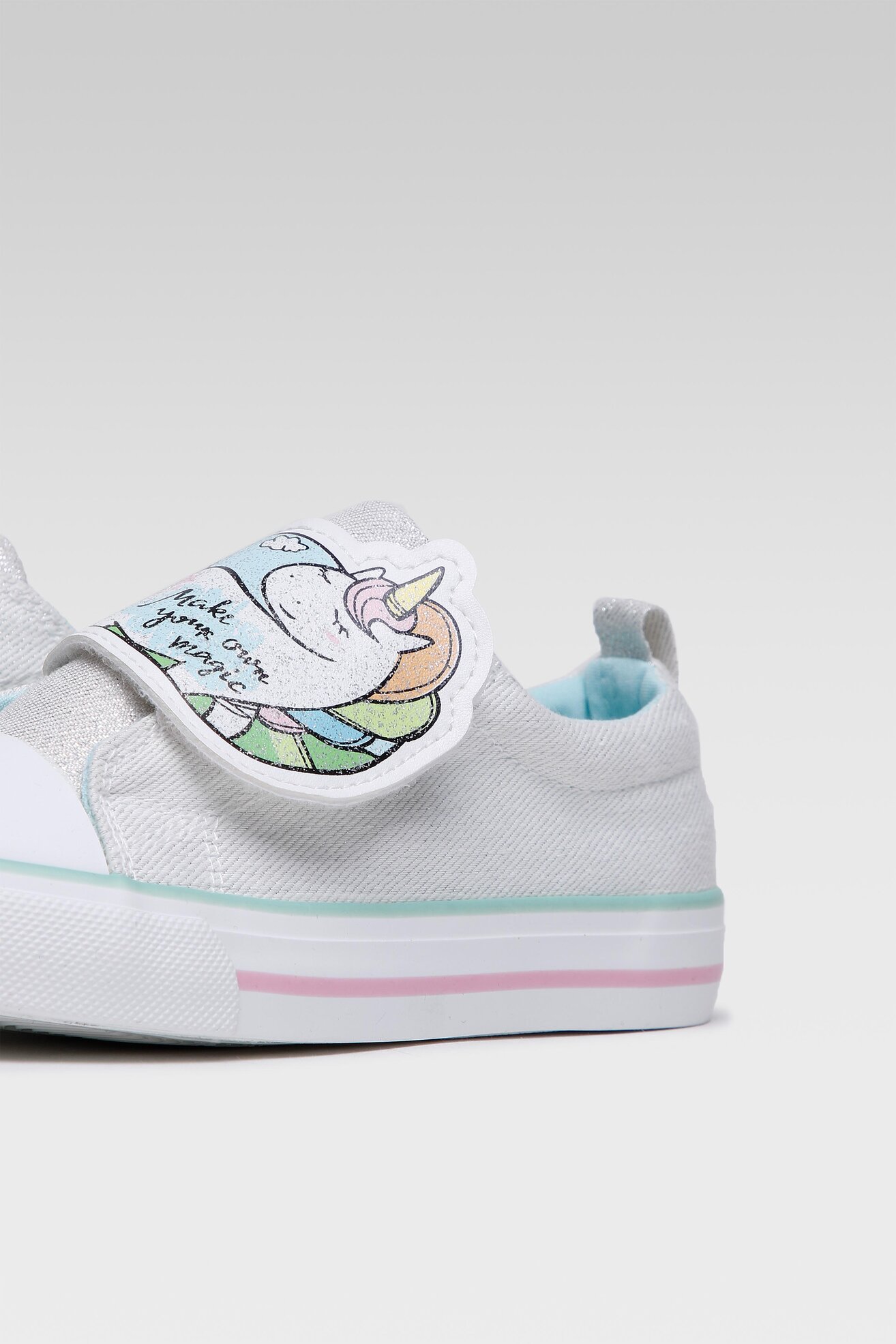 Trampki Nelli Blu NS21-07-30 Srebrny