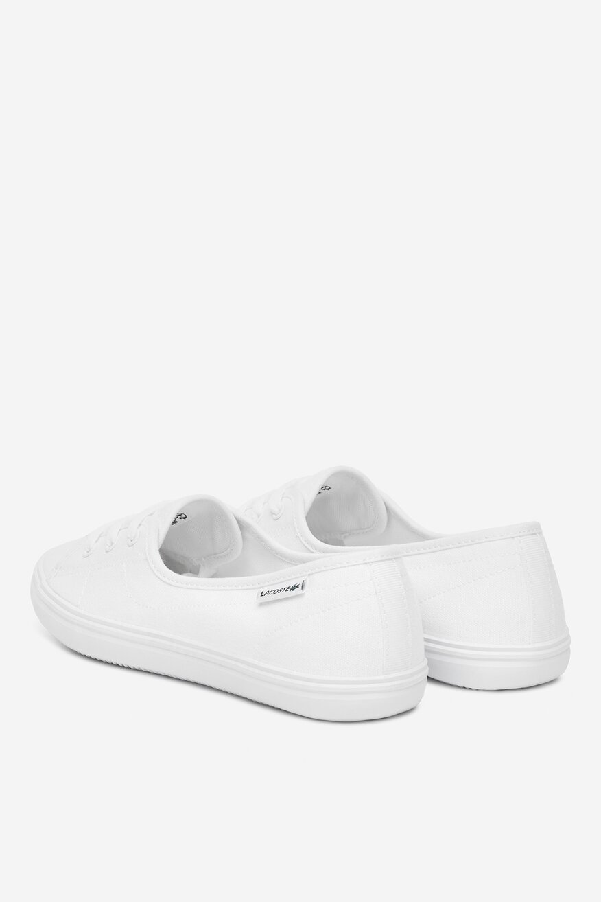 Pantofi pânză LACOSTE ALB - 5905588959816