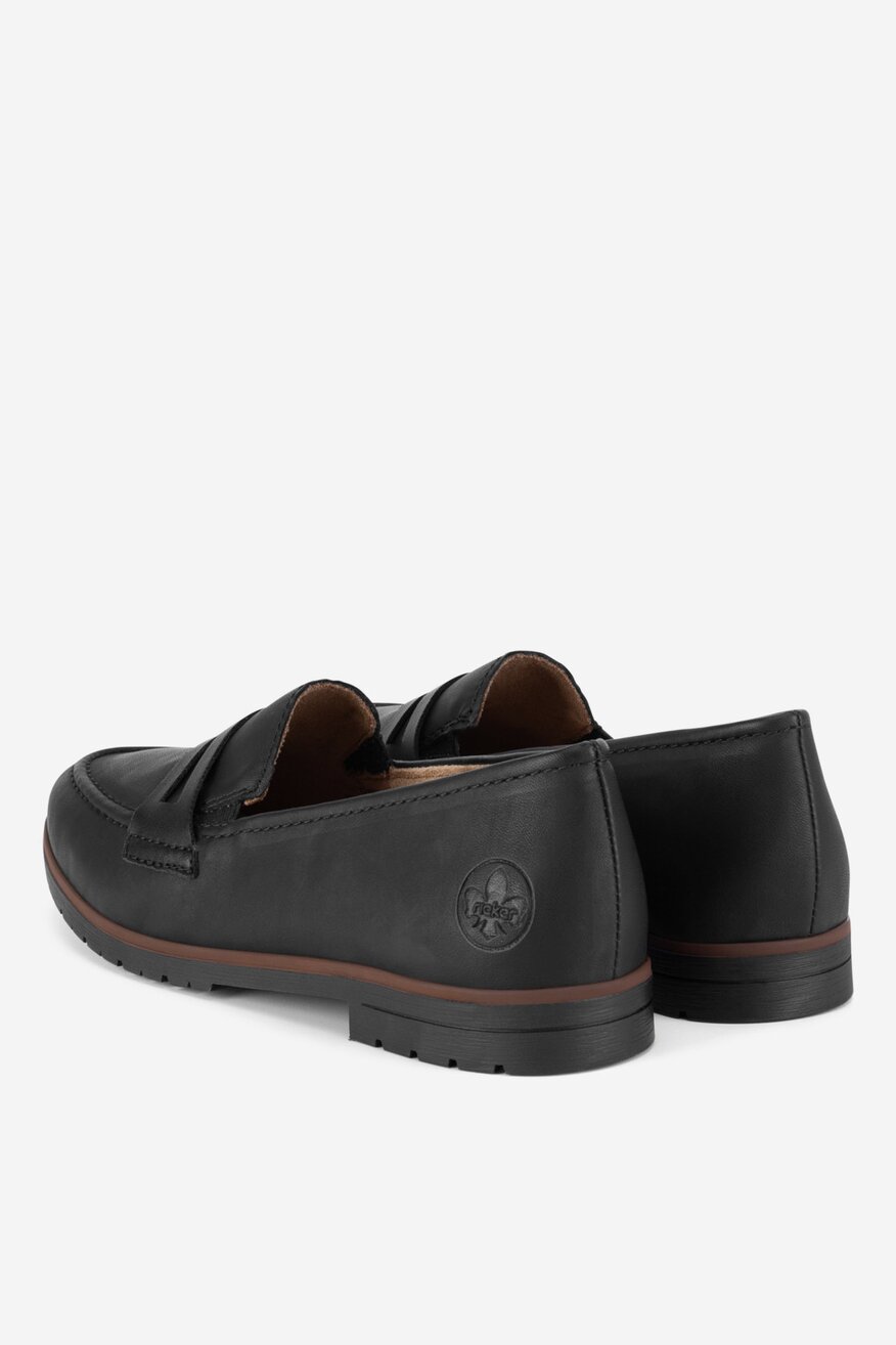 
                Mokaszin Rieker FEKETE - 2230074034757