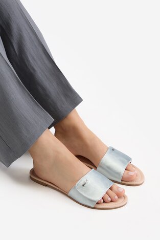 Шльопанець Jenny CEO-WFA2740-1 СРІБНИЙ