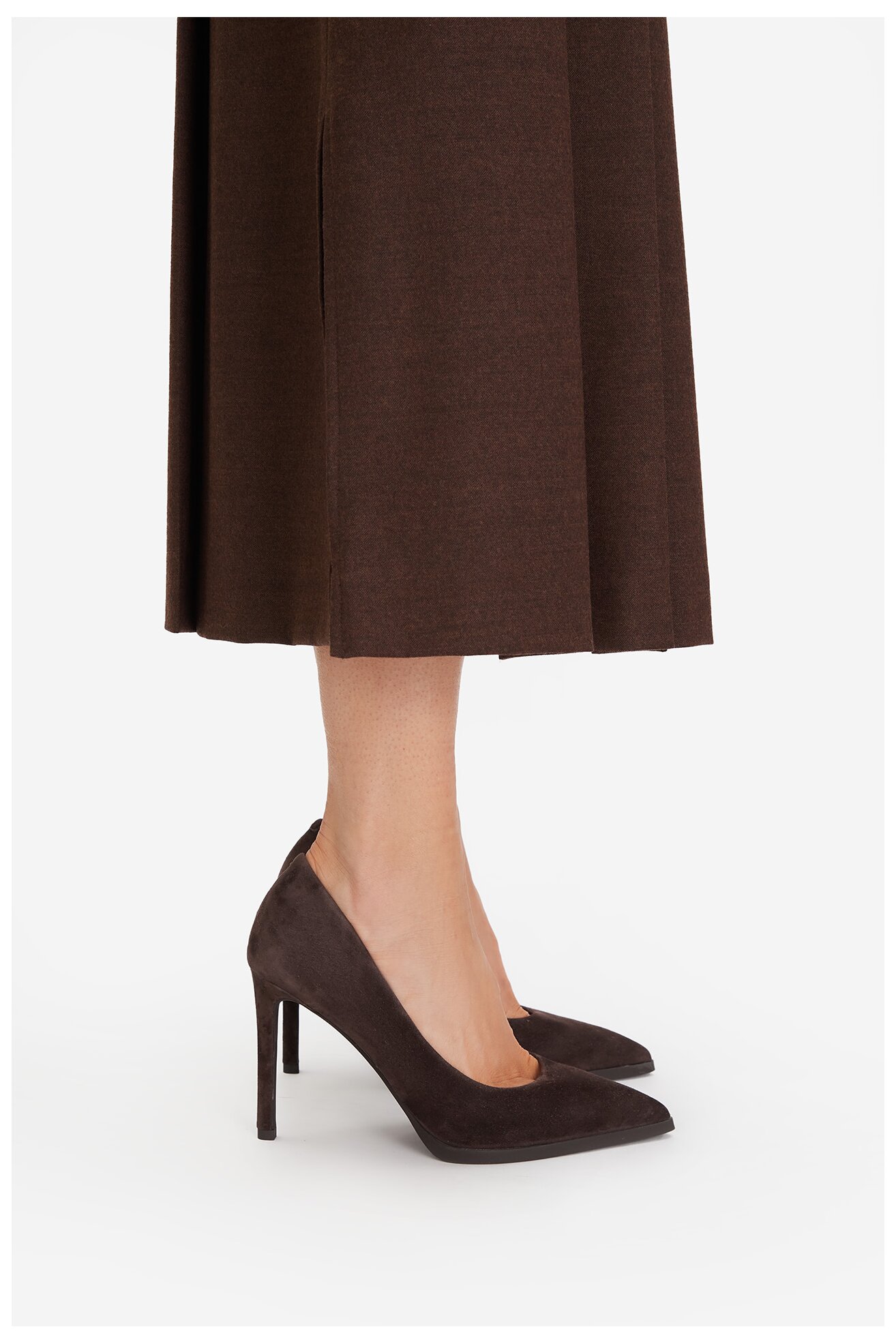 Czółenka Gino Rossi EO-AZI-LT2472-1 Brązowy ciemny