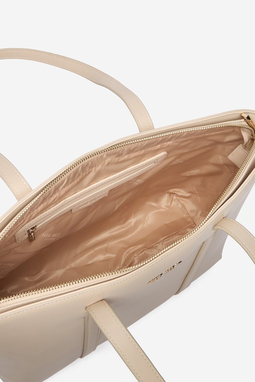 
                Дамска чанта NINE WEST СЛОНОВА КОСТ - 5906751631867