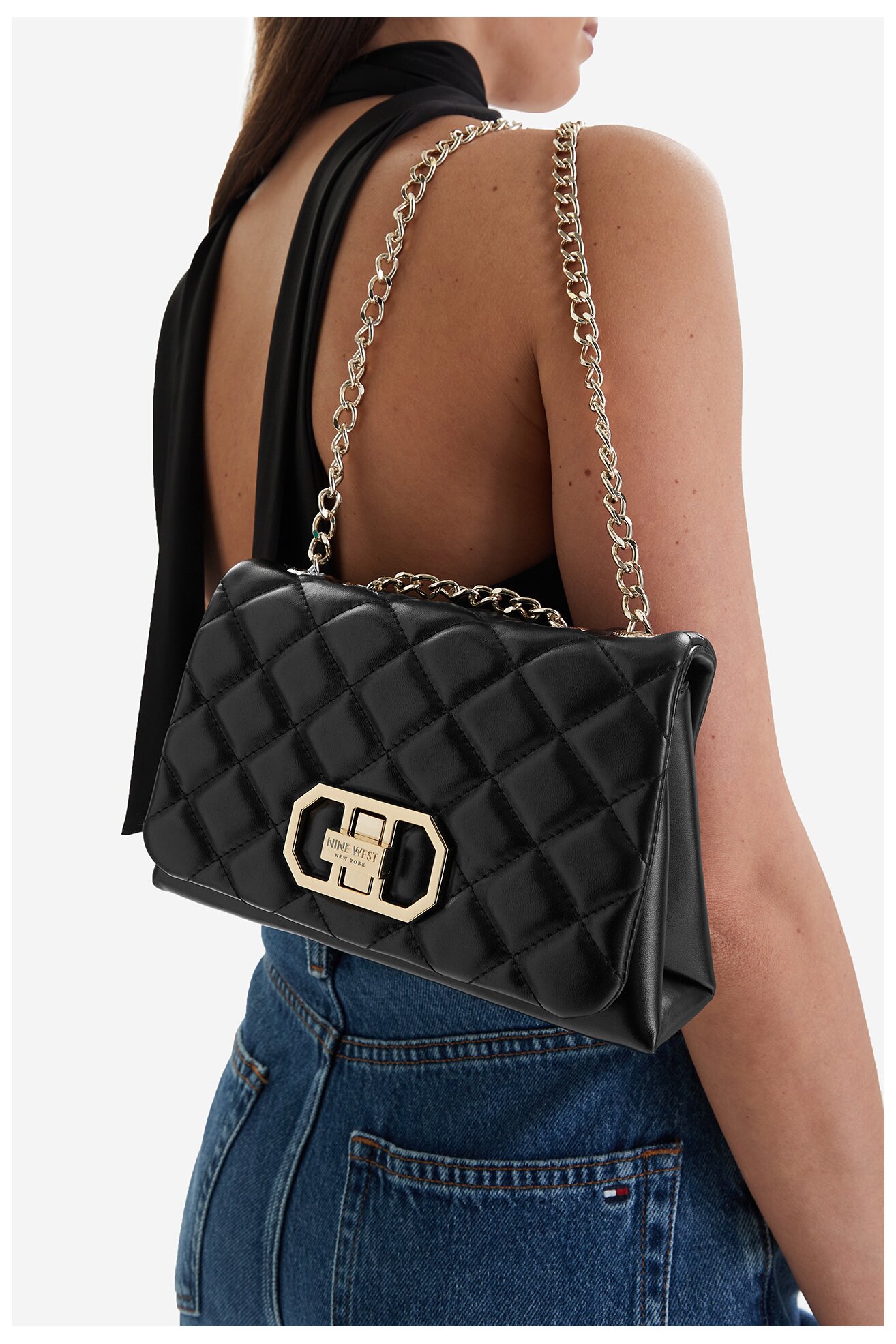 Torebka NINE WEST CEO-SIENA-LDA8700 Czarny