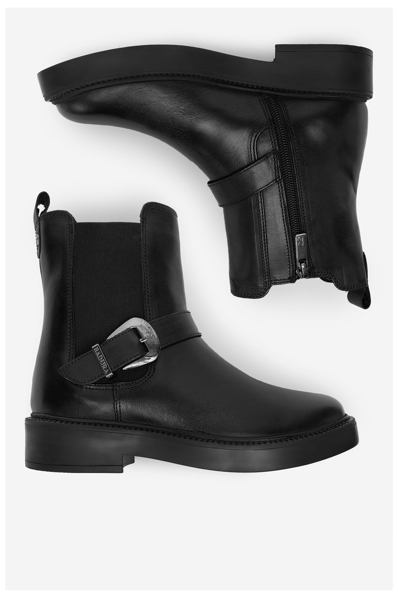 Botki Badura EO-CI12-B103-03 Czarny