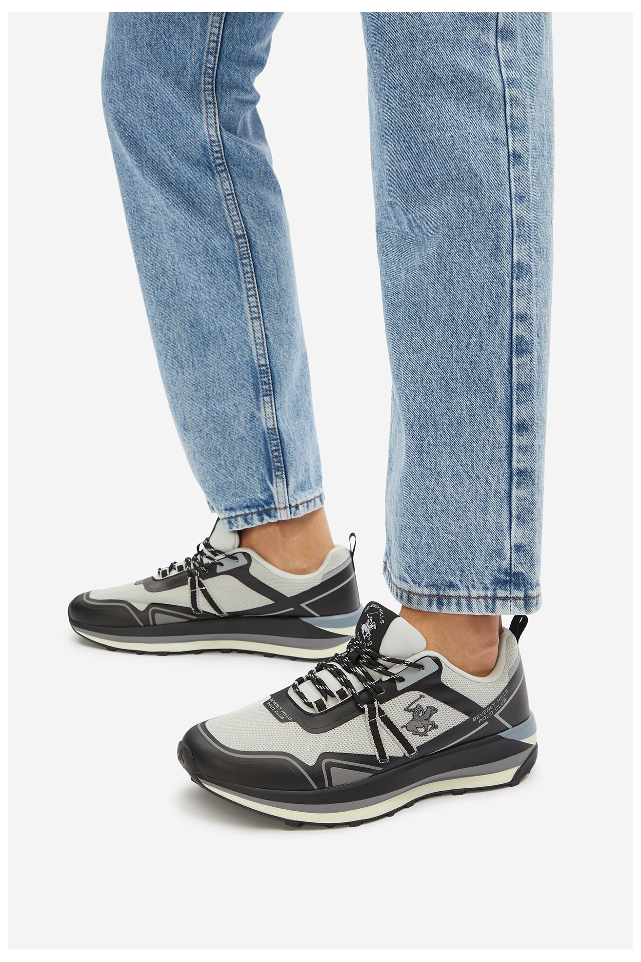 Sneakers Beverly Hills Polo Club VSS25-B006 Szary