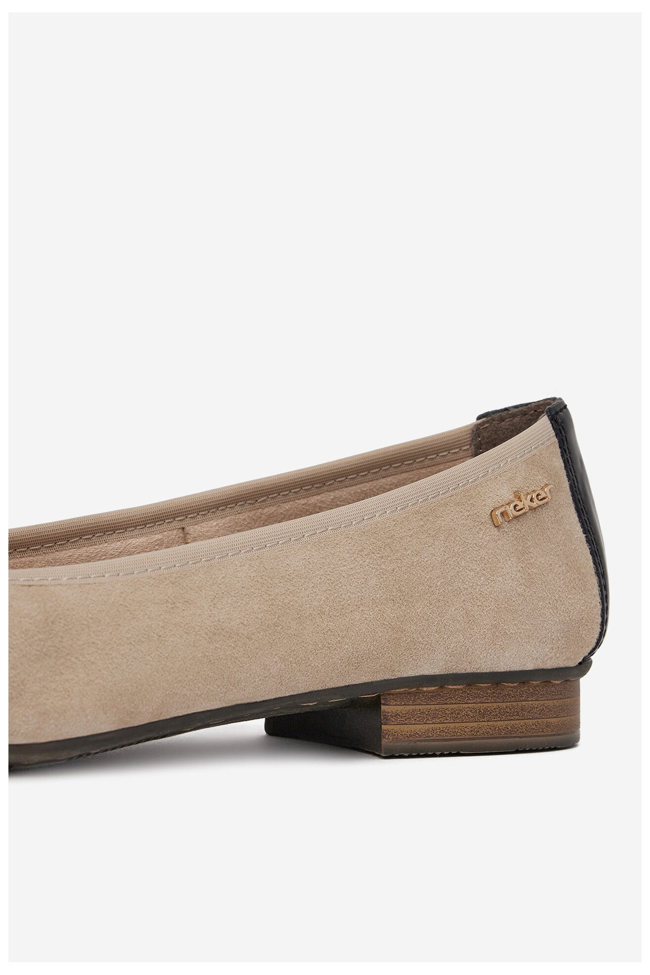 Baleriny Rieker 51998-60 Beżowy