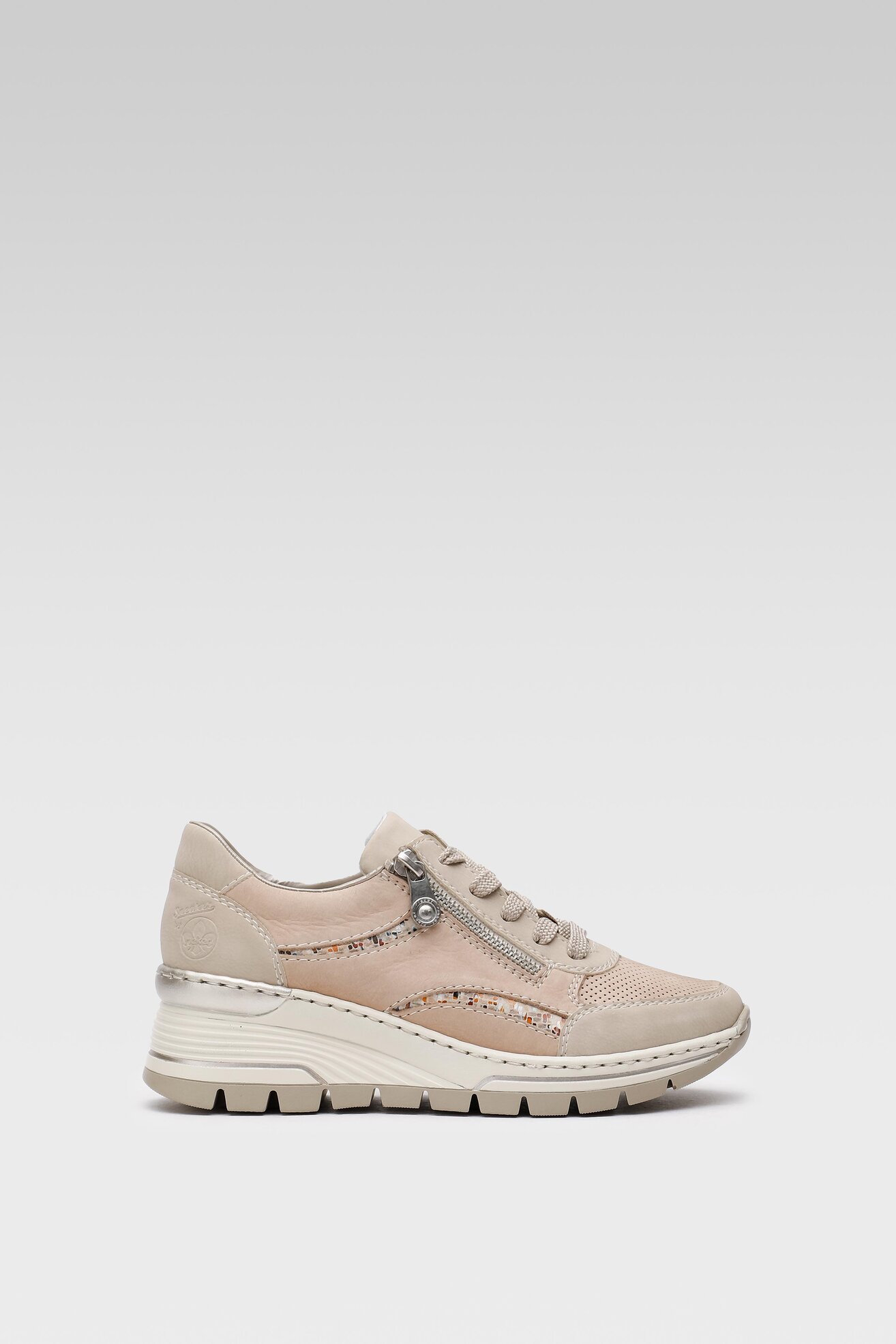 Sneakers da donna mid con cerniere