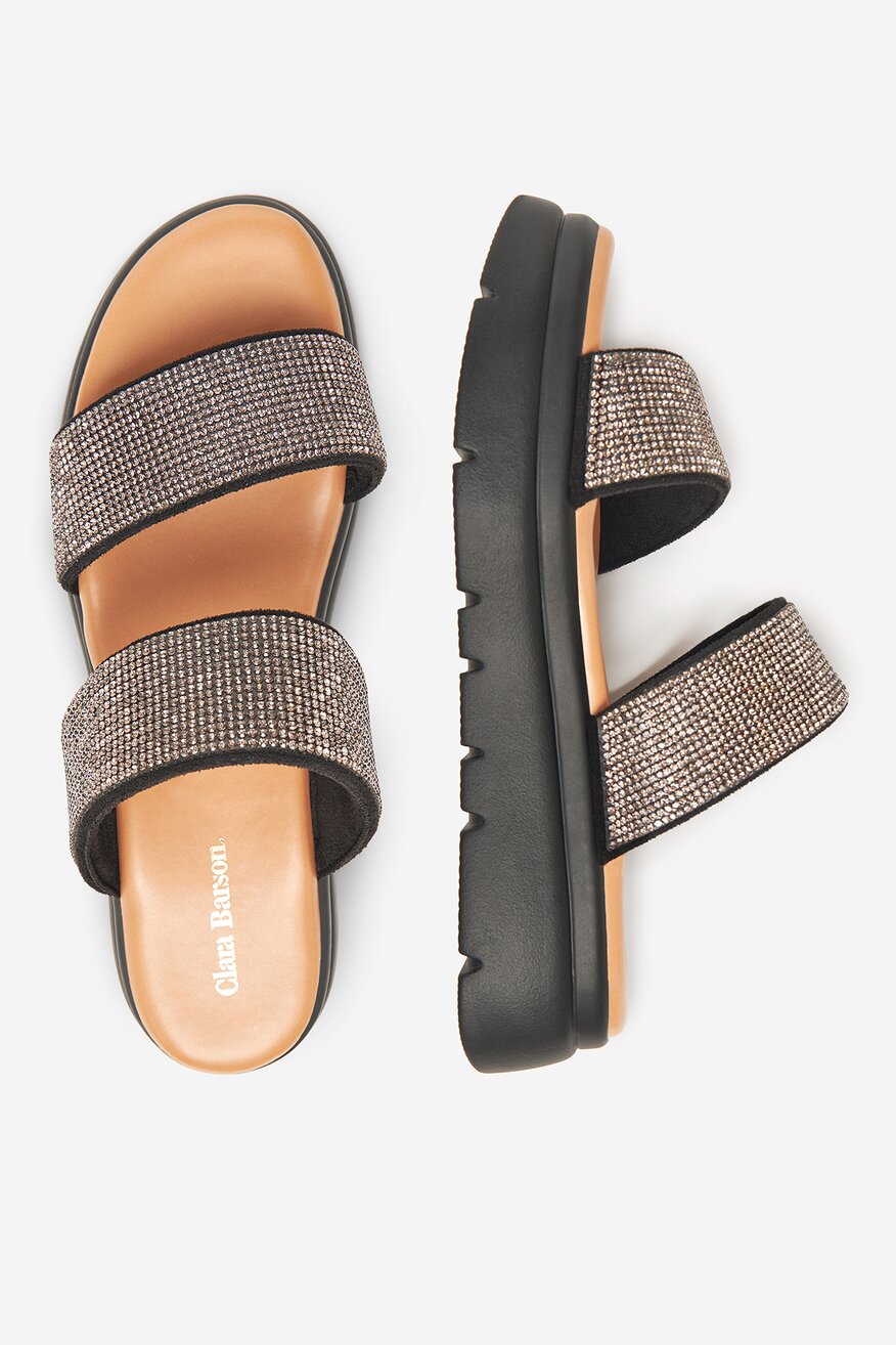 
                Шльопанець Clara Barson ЧОРНИЙ - 5906751131589