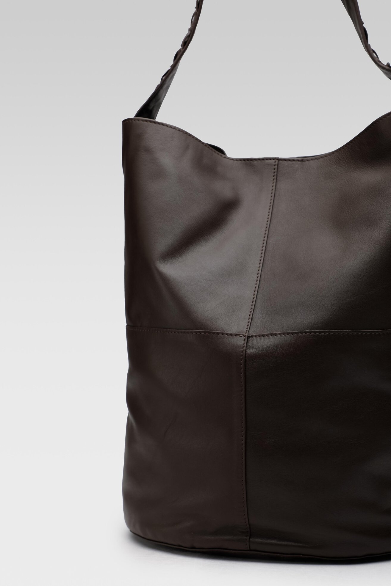 Kézitáska Gino Rossi LIB-112GR SÖTÉTBARNA